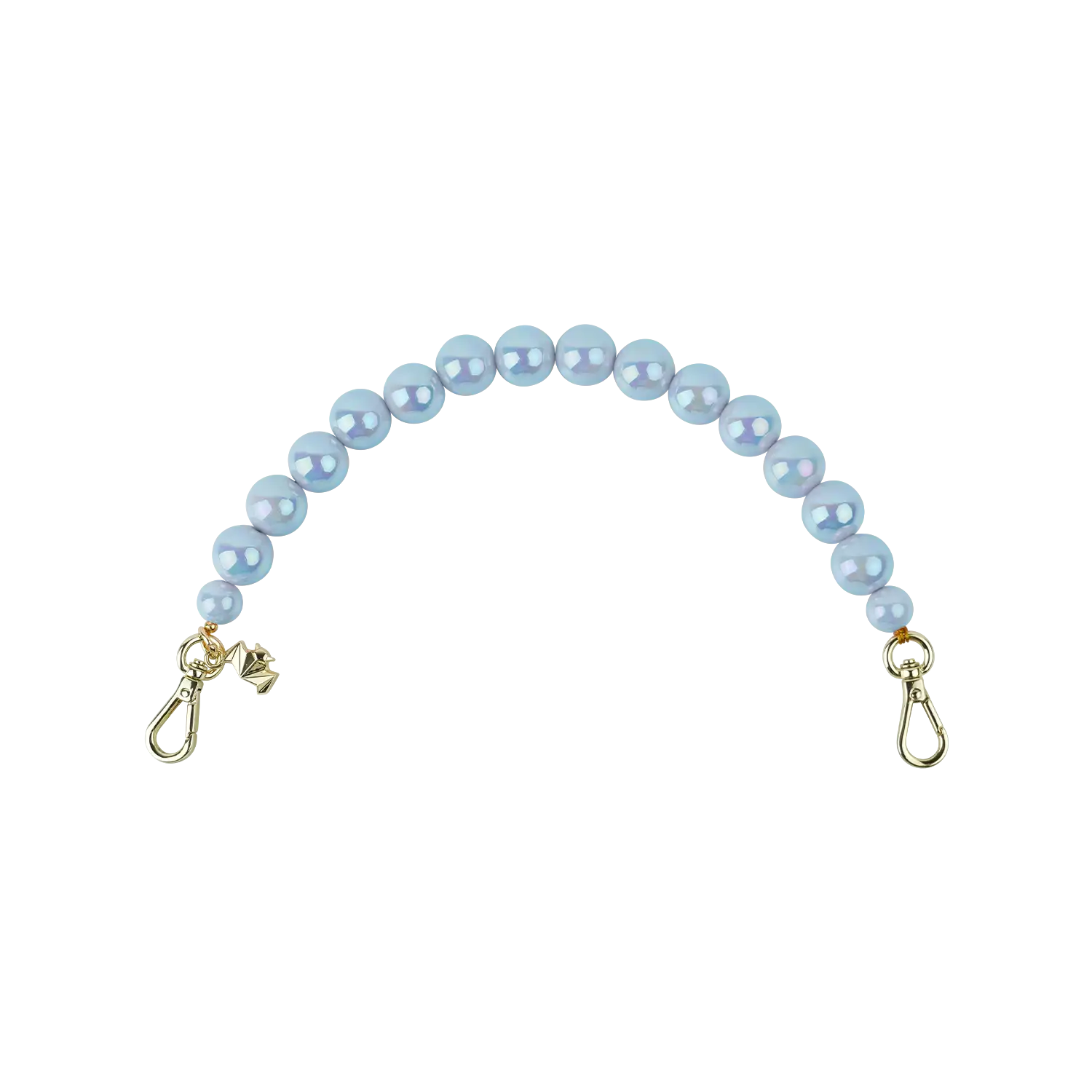 Kurzhenkel - Pearl Up - blau-metallic