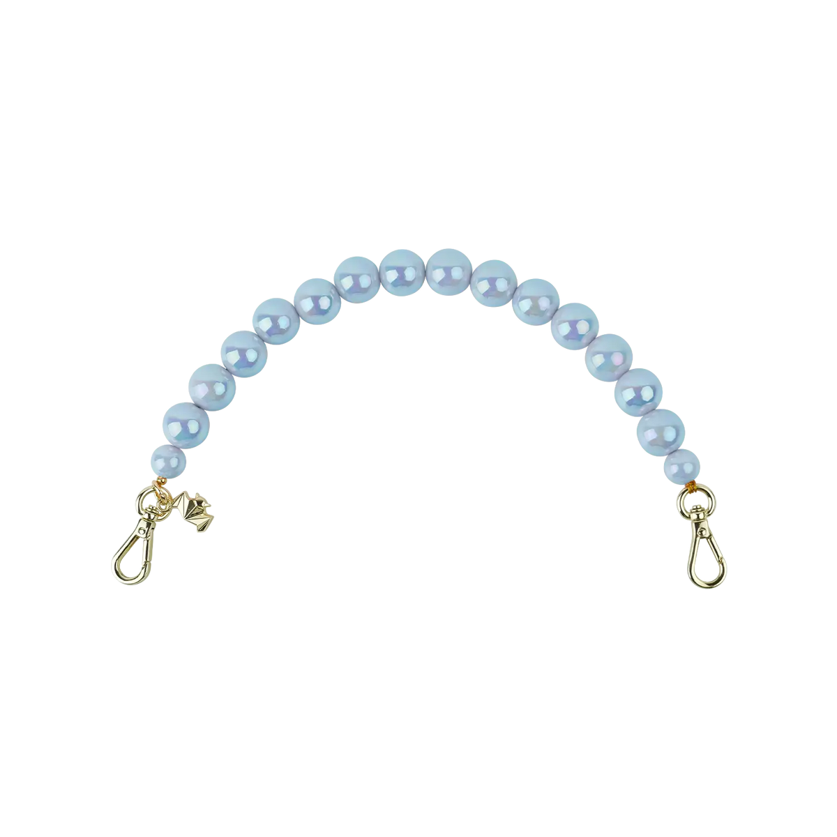 Kurzhenkel - Pearl Up - blau-metallic
