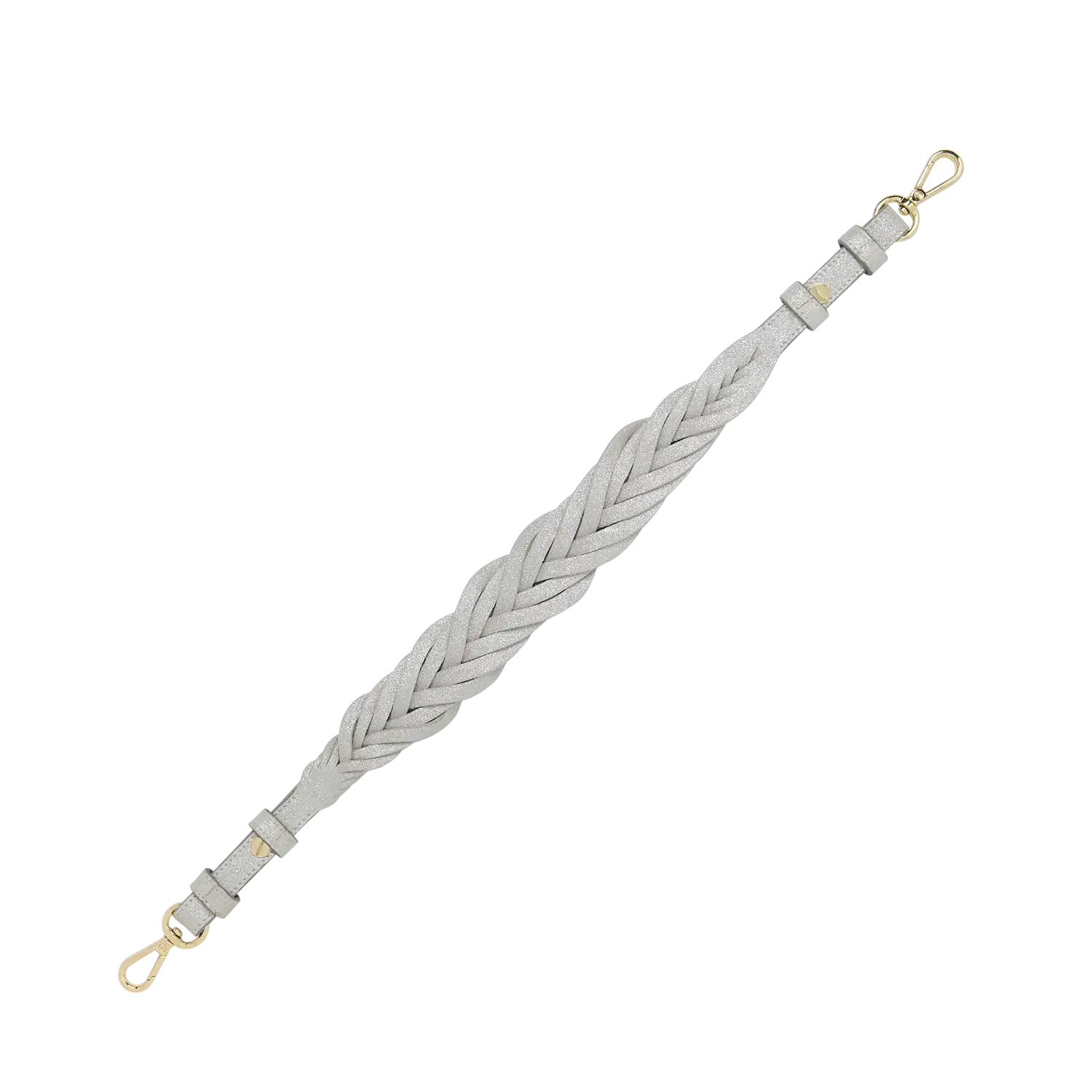 Kurzhenkel - The Braided - silber