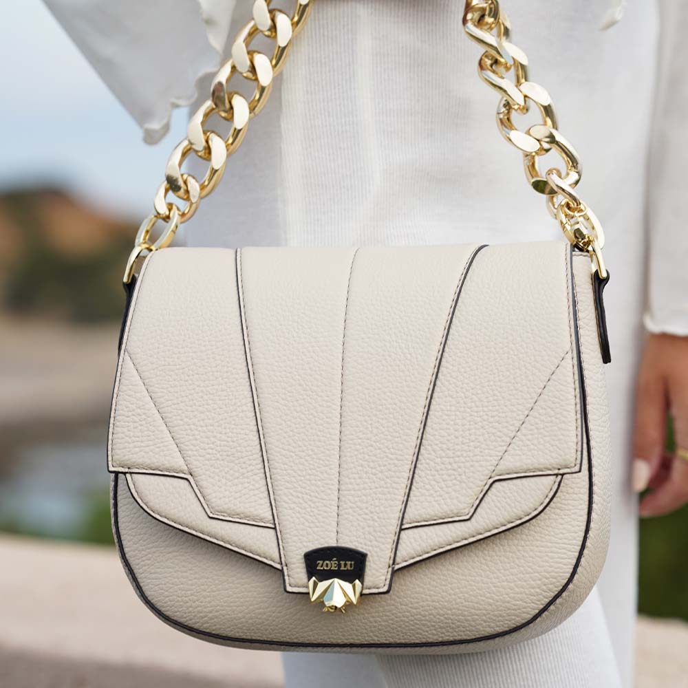 Wechselklappe - Light Solitair - creme