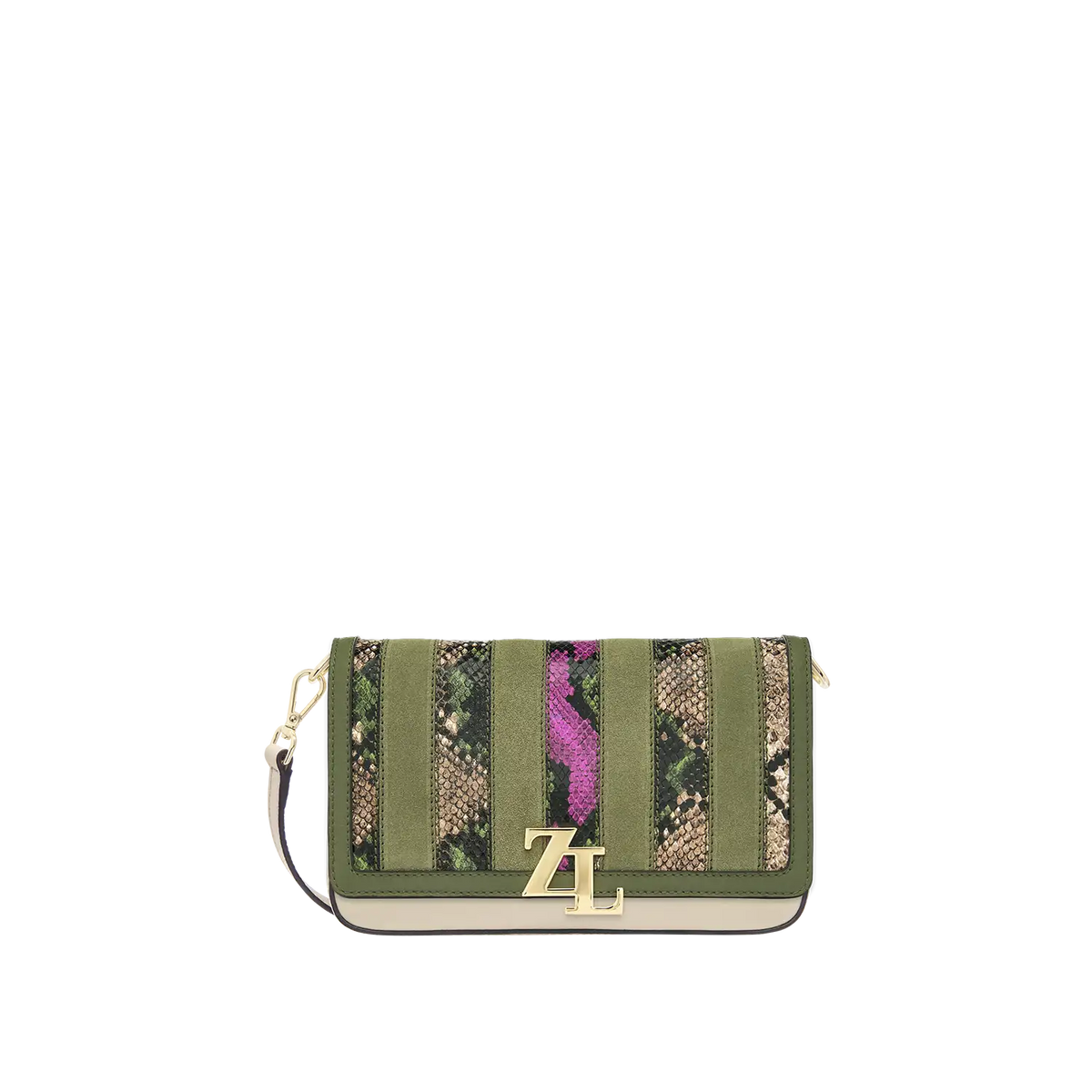 Wechselklappe - Hidden Boa - gruen-bunt