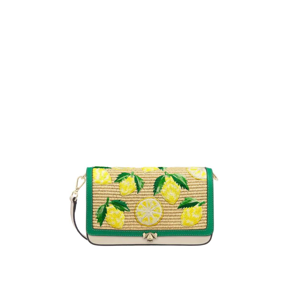 Wechselklappe - Limoncello - hellbraun-grün