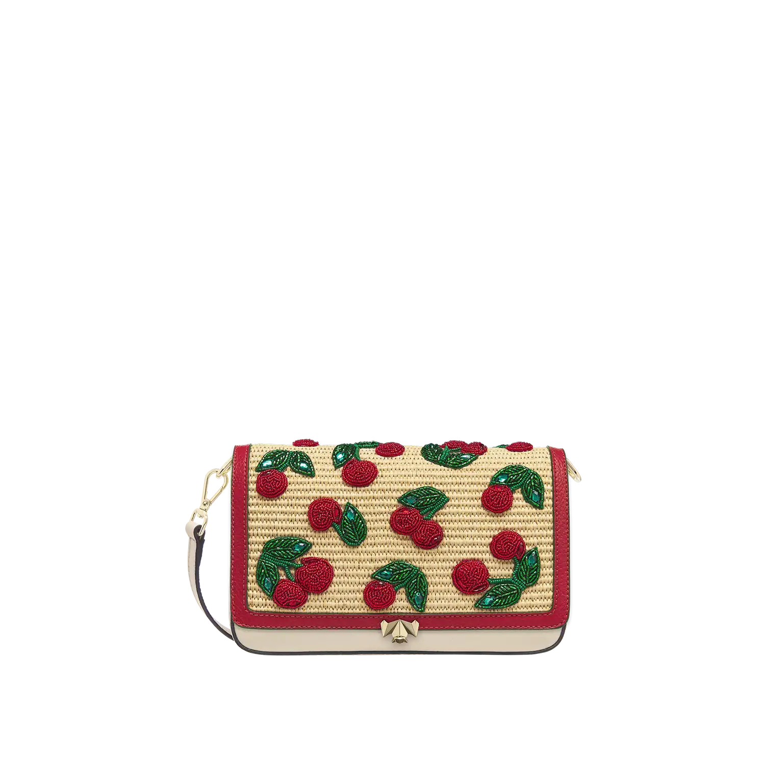 Wechselklappe - Rosso Ciliega - hellbraun-rot