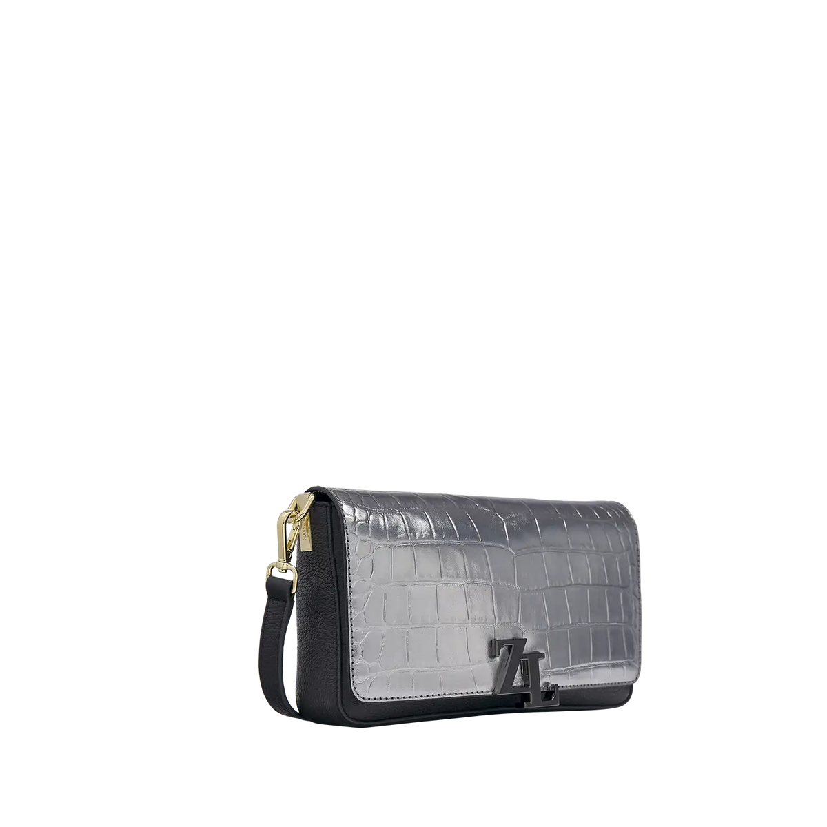 BC Wechselklappe - Daring Croco - anthrazit