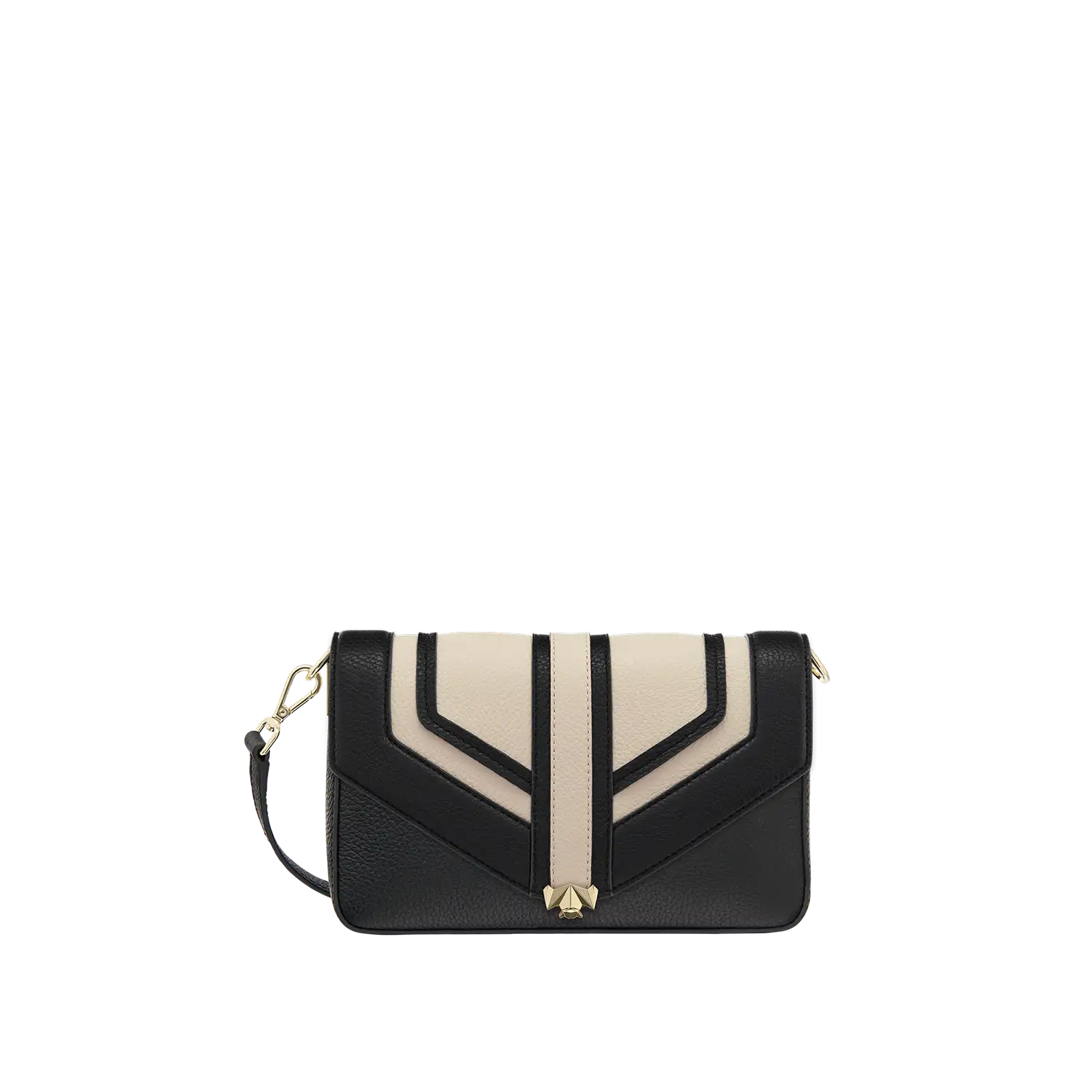 Wechselklappe - Ebony & Ivory - schwarz-weiß