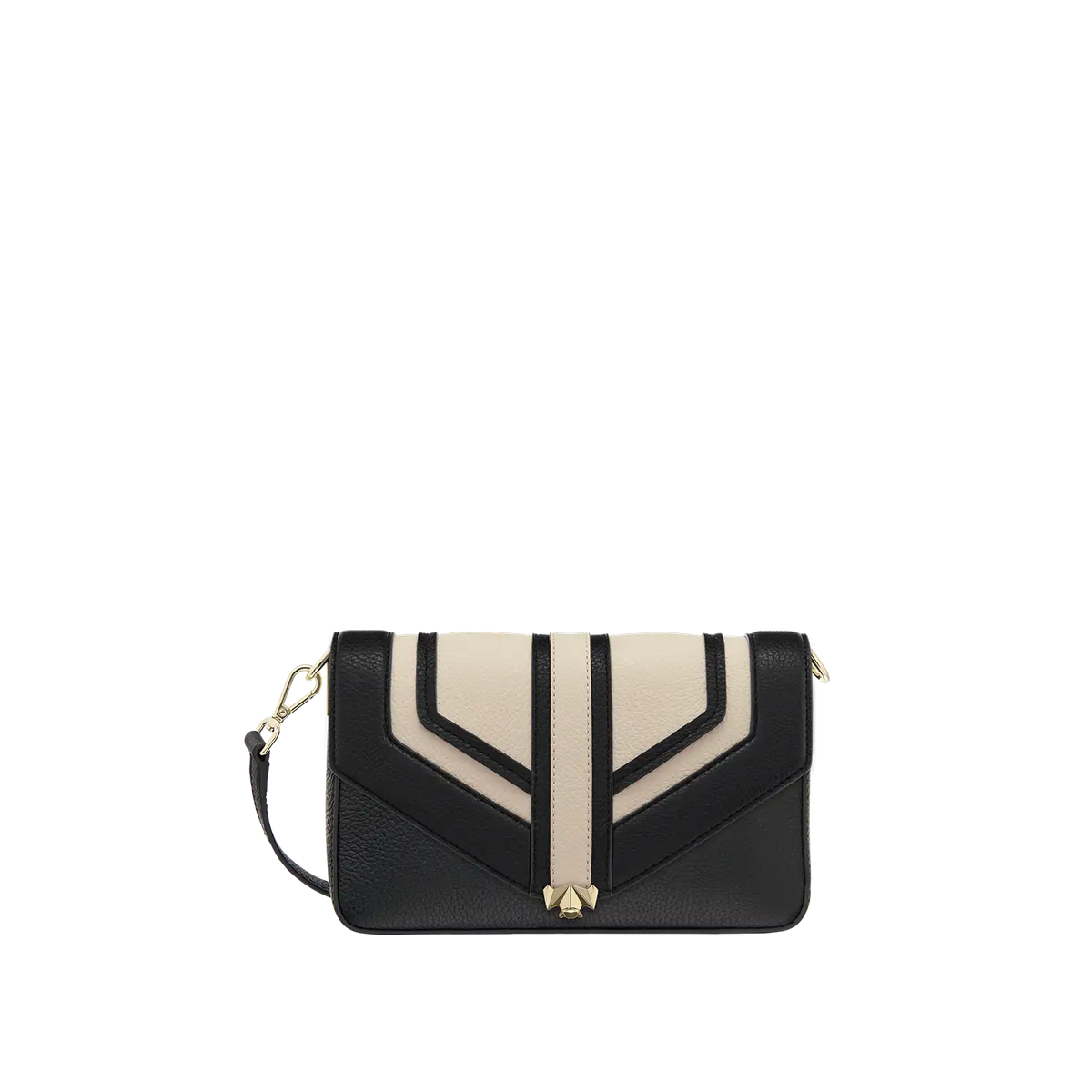 Wechselklappe - Ebony & Ivory - schwarz-weiß