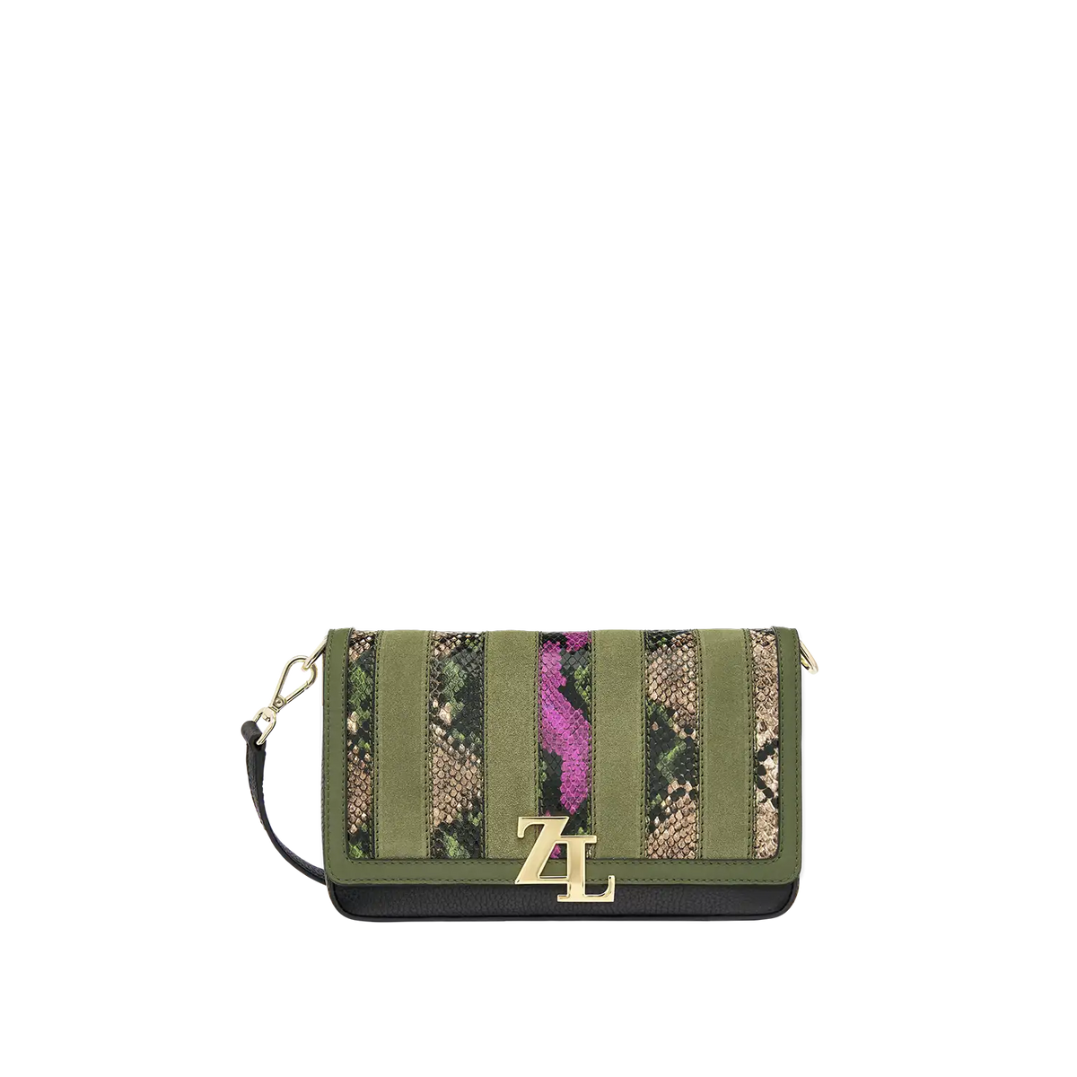 Wechselklappe - Hidden Boa - gruen-bunt