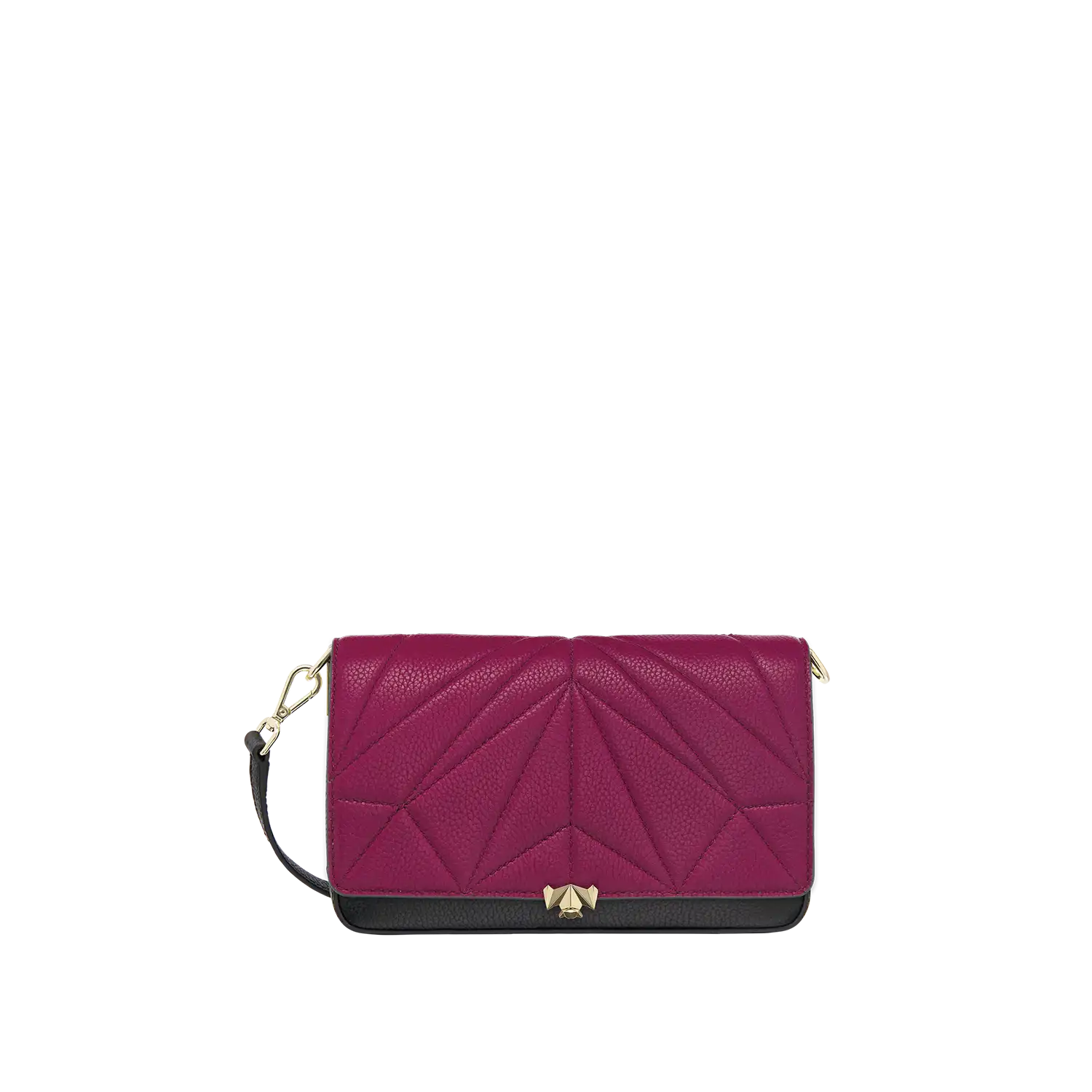 Wechselklappe - Iconic Dahlia - weinrot