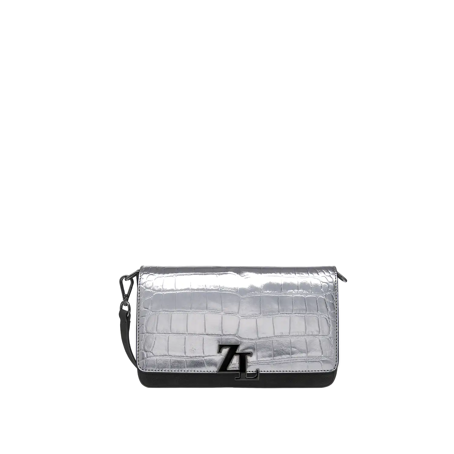 BC Wechselklappe - Daring Croco - anthrazit