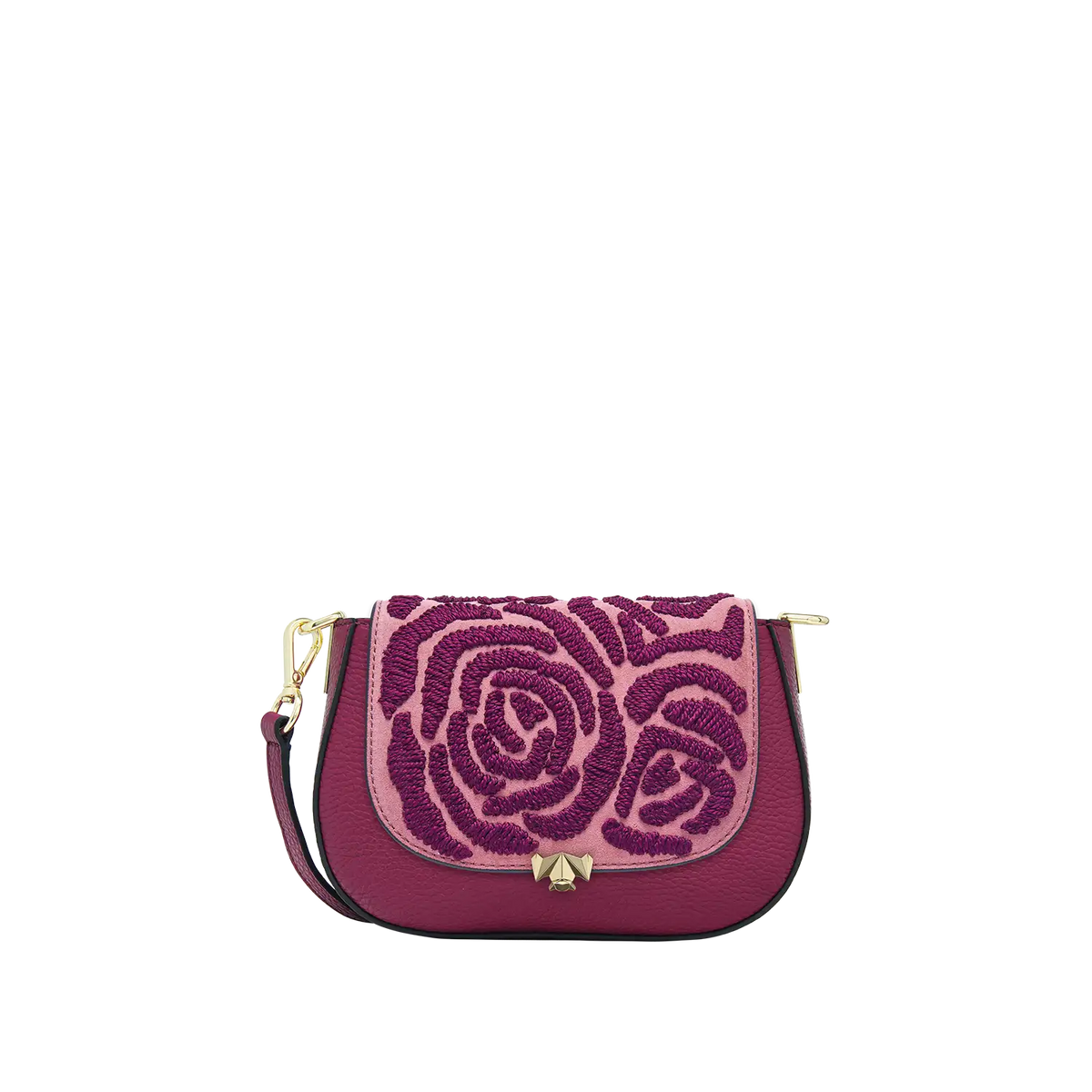 Wechselklappe - Mini The Heavy Rose - beere