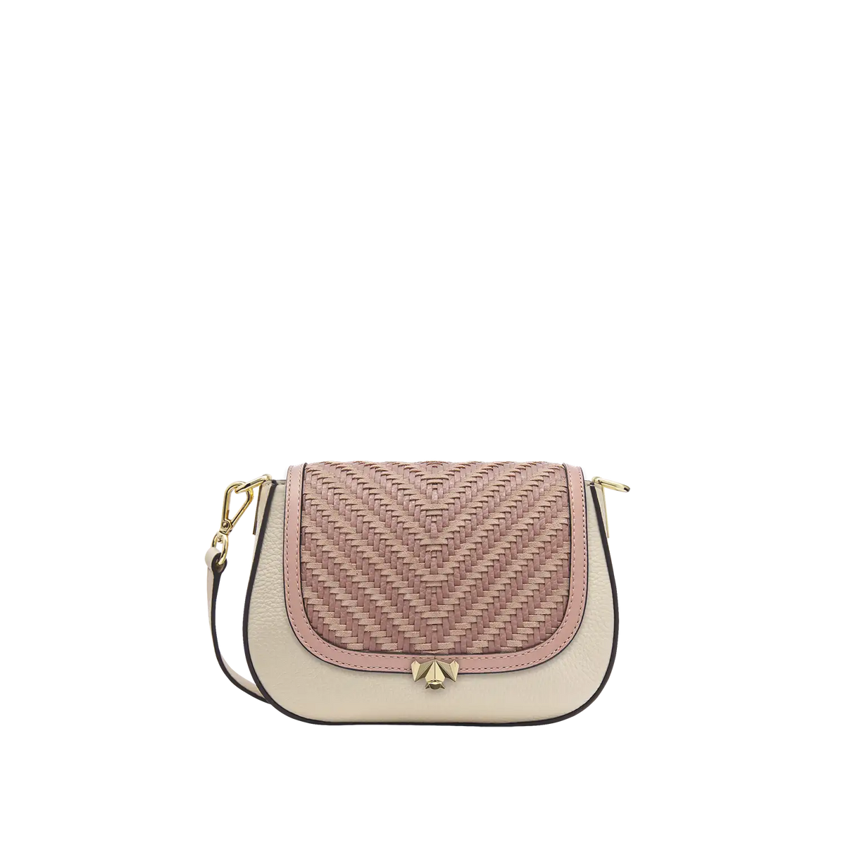 Wechselklappe - Mini Barely Blended - altrosa