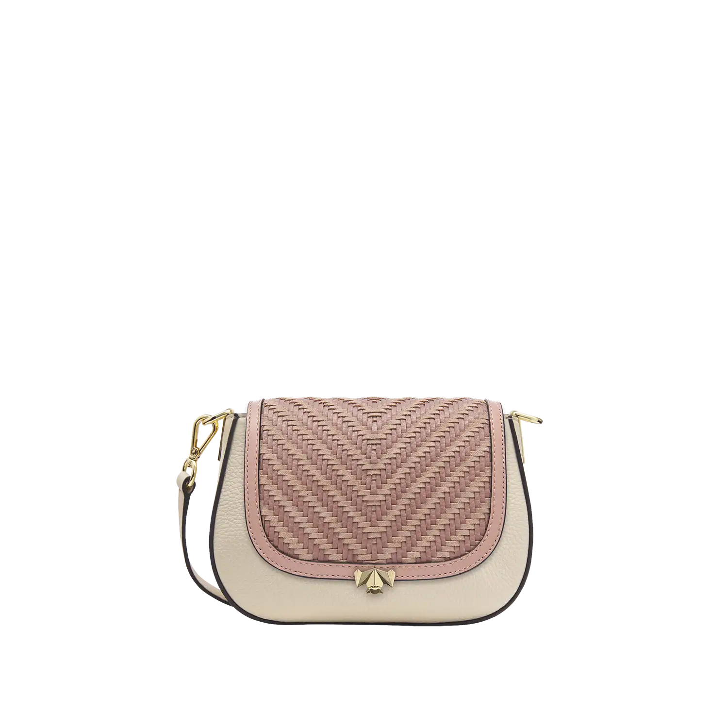 Wechselklappe - Mini Barely Blended - altrosa