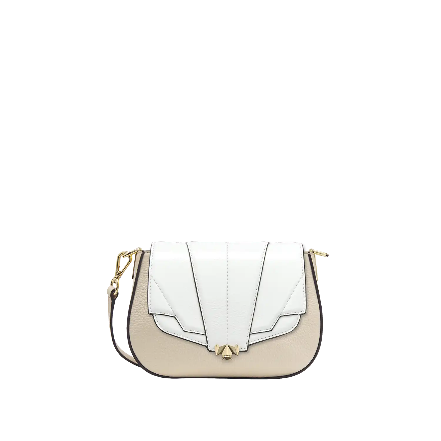 Wechselklappe - Mini Icy Solitair - weiß