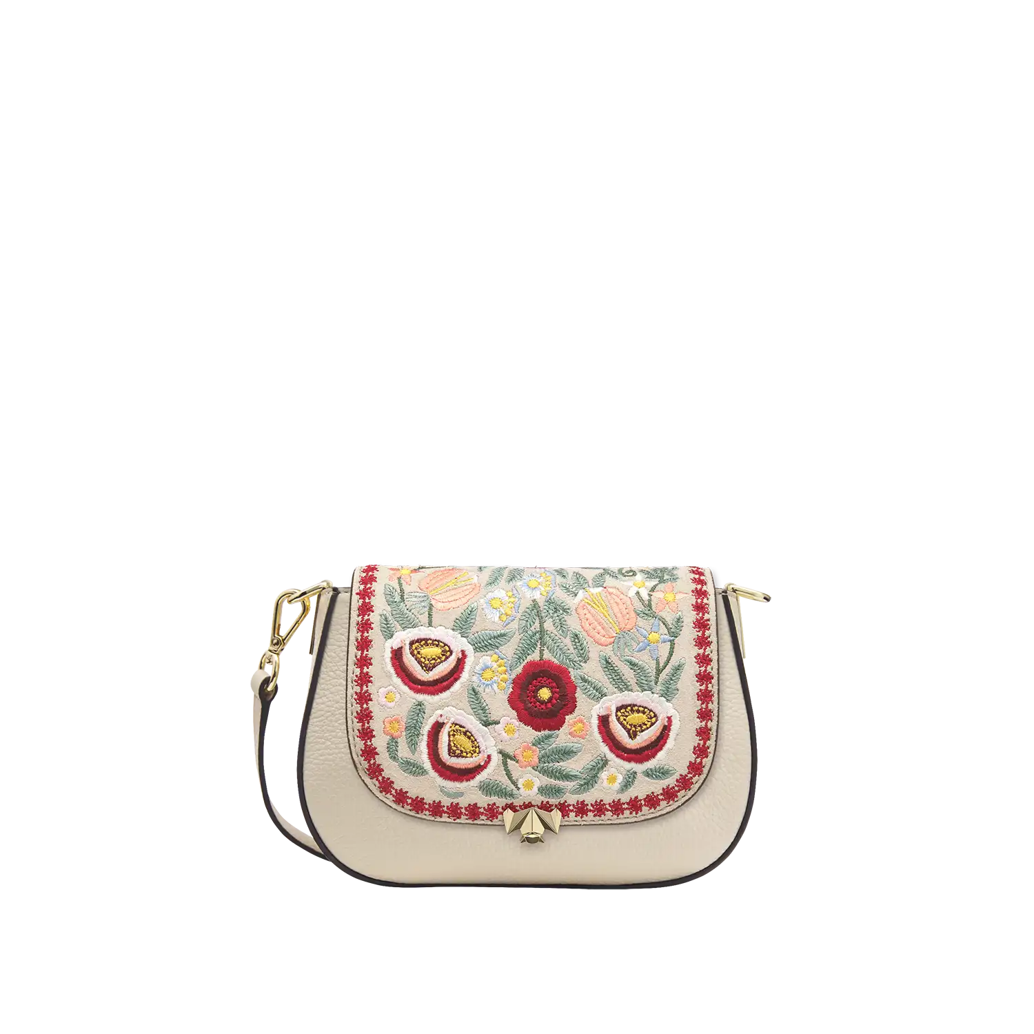 Wechselklappe - Mini Innocent Bloom - creme