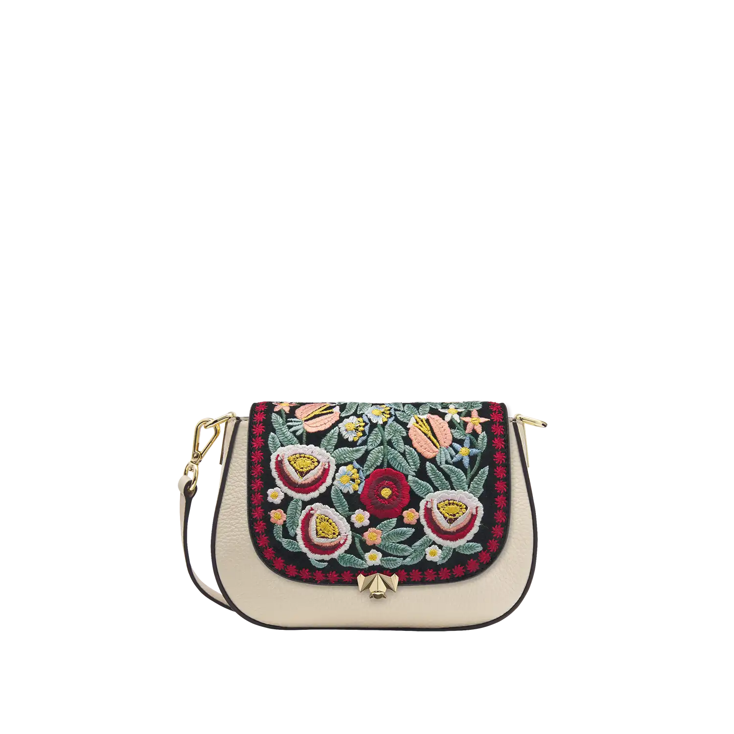 Wechselklappe - Mini So Romantic - schwarz-bunt