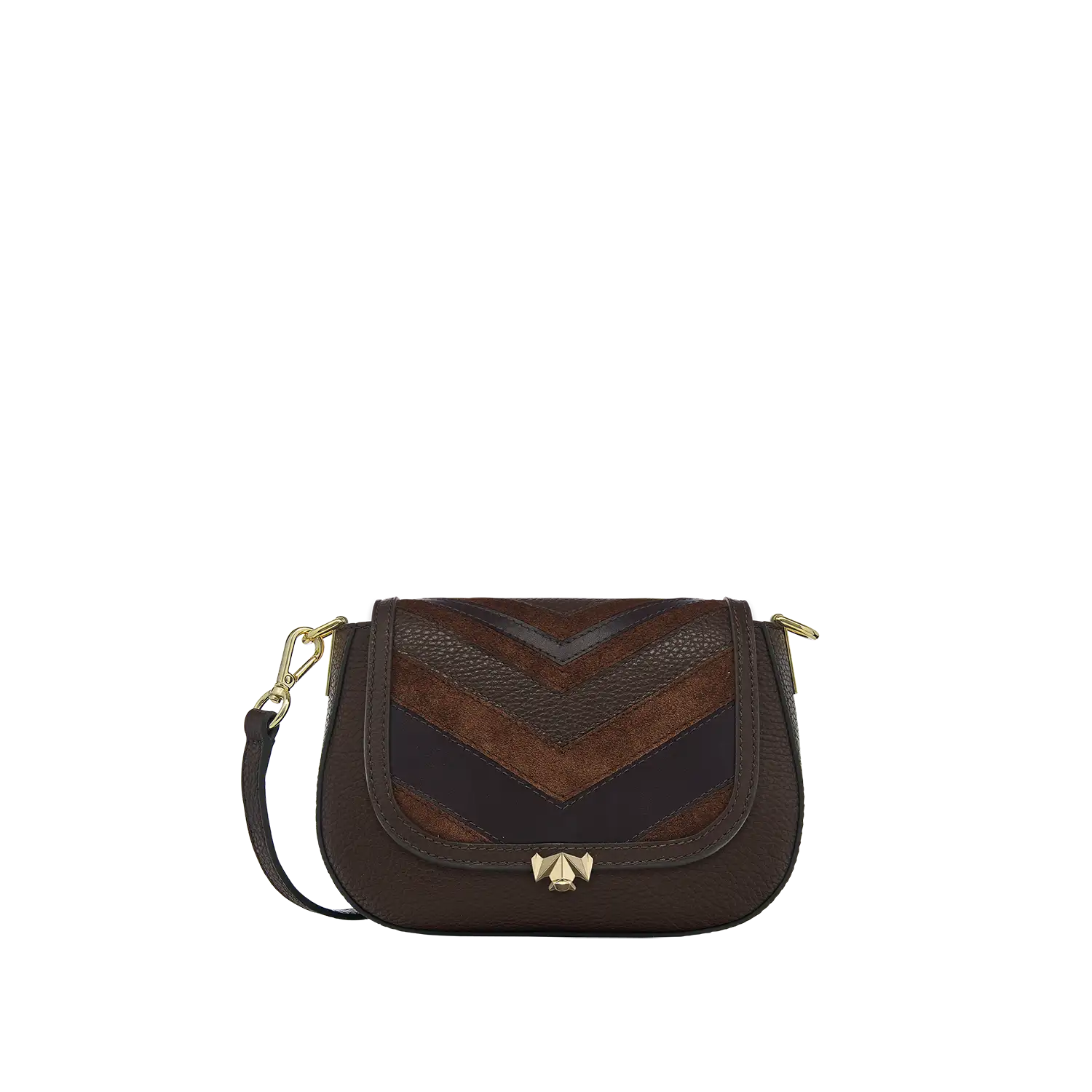 Wechselklappe - Mini Chocolate Blend - braun