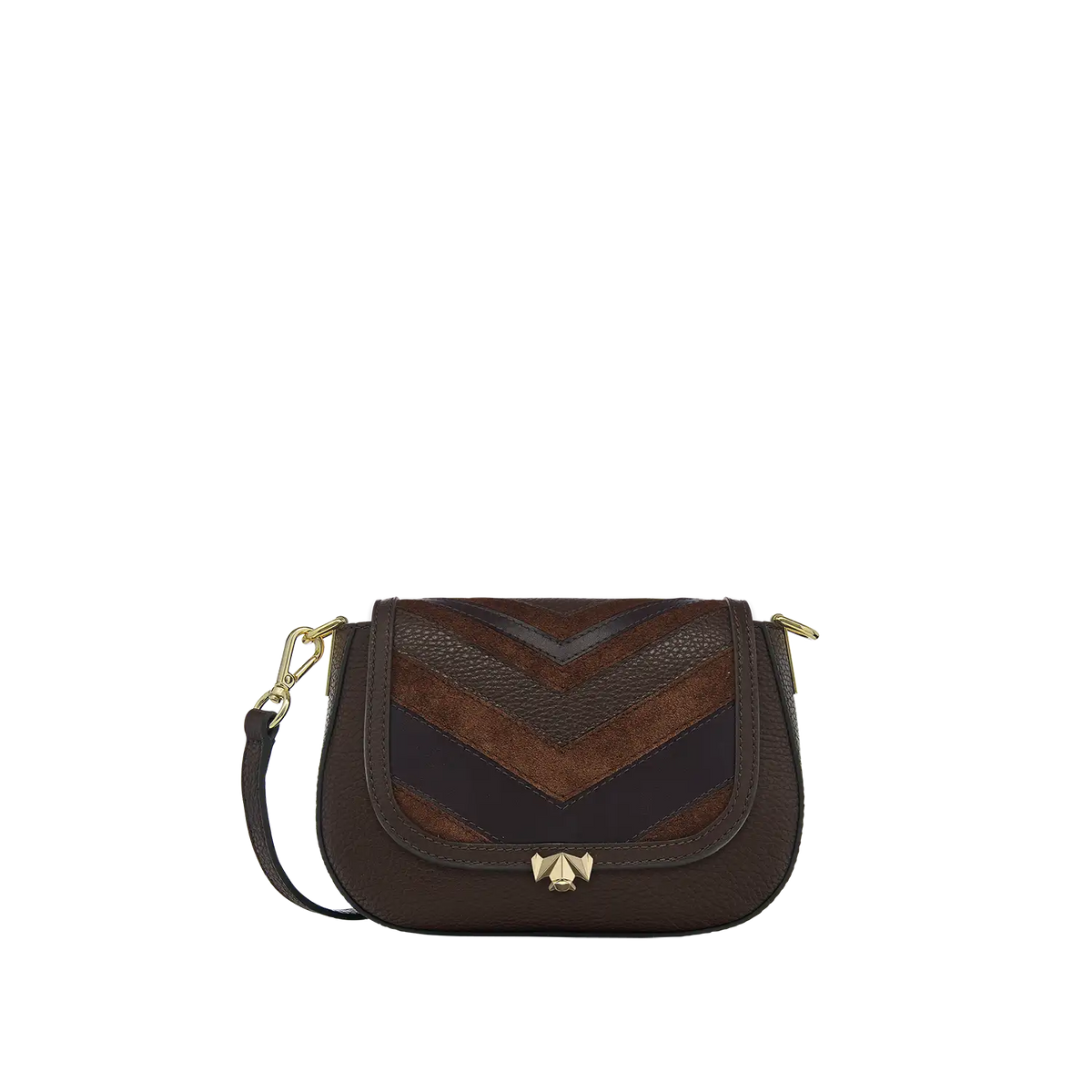 Wechselklappe - Mini Chocolate Blend - braun