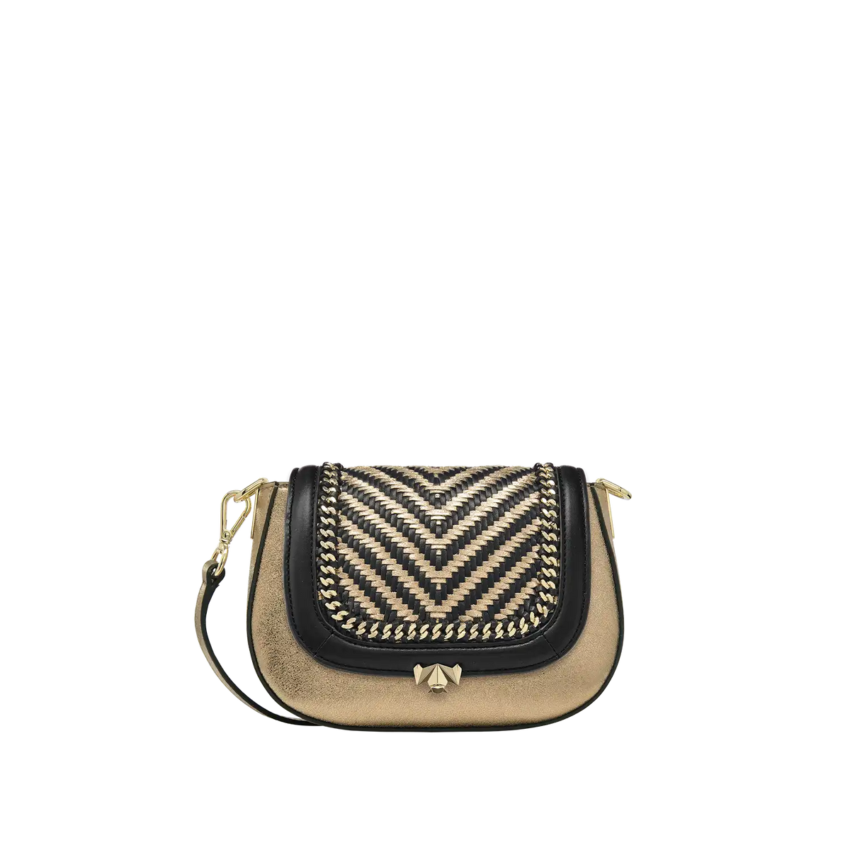 Wechselklappe - Mini Twilight Spark - schwarz-gold