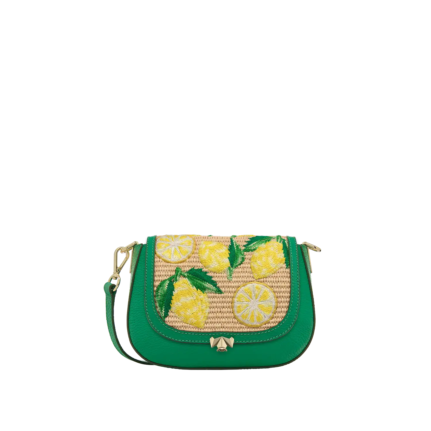 Wechselklappe - Mini Verde Limonata - grün-gelb