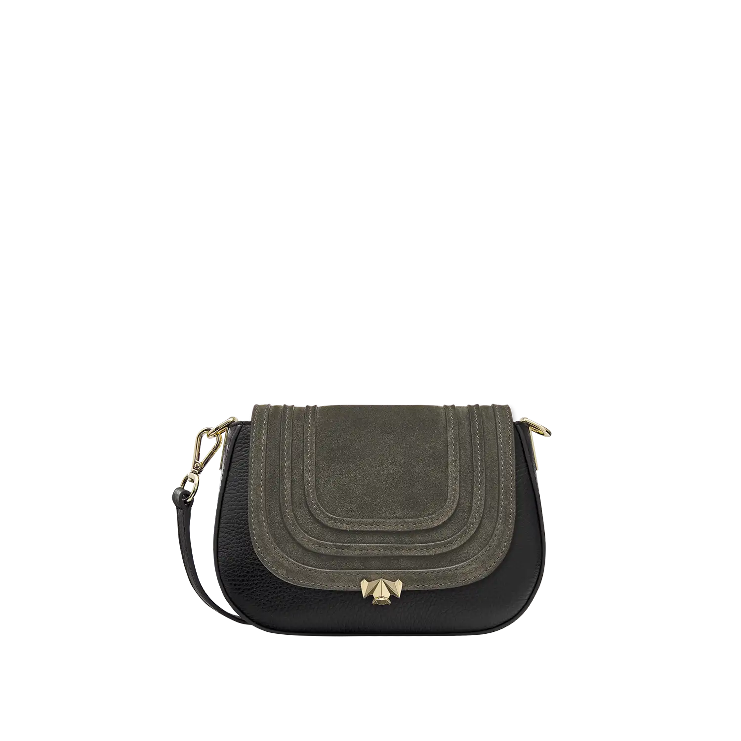 Wechselklappe - Mini Great Moss - grau-braun