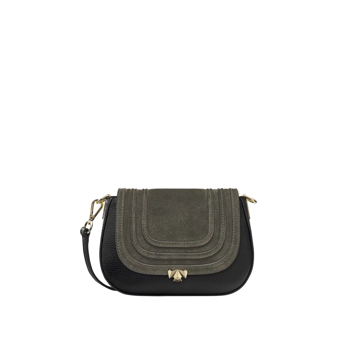 Wechselklappe - Mini Great Moss - grau-braun