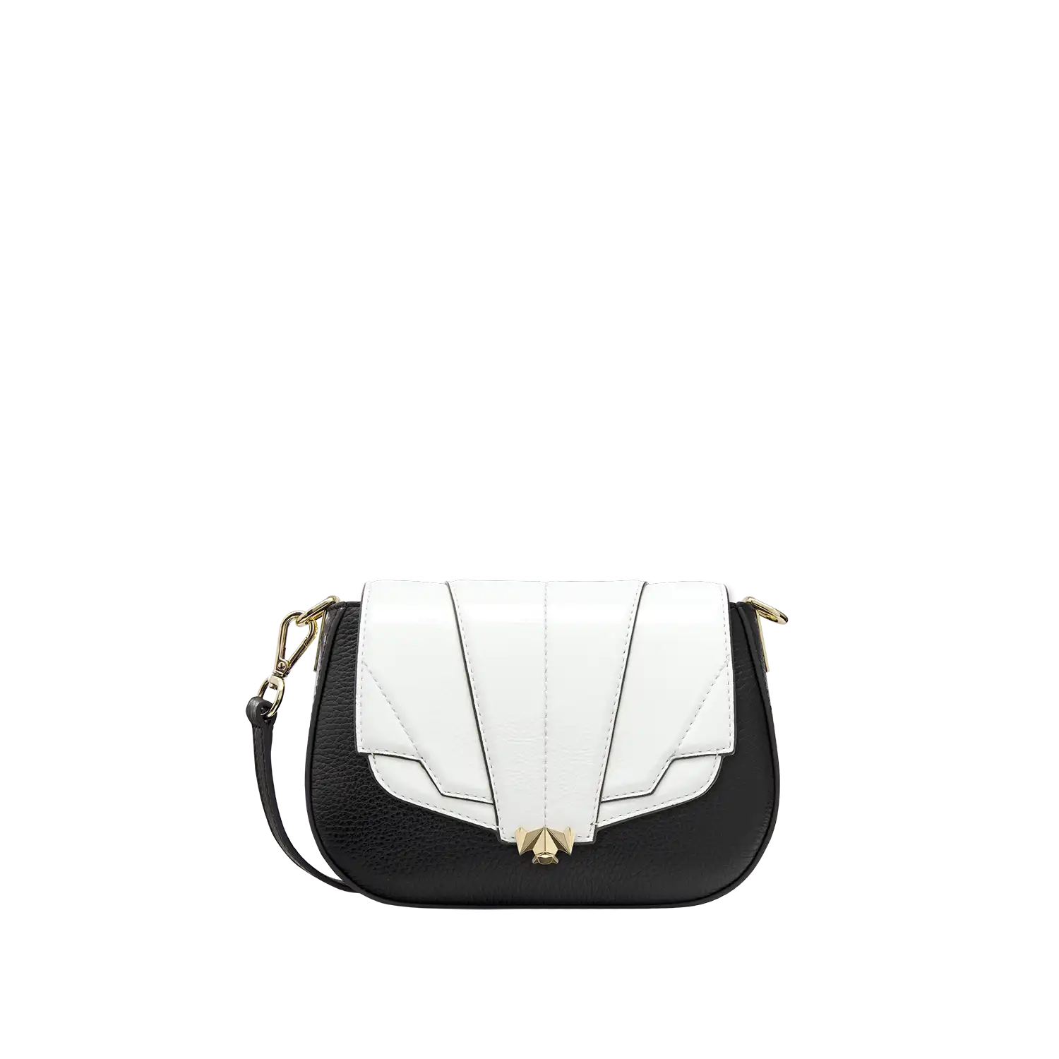 Wechselklappe - Mini Icy Solitair - weiß