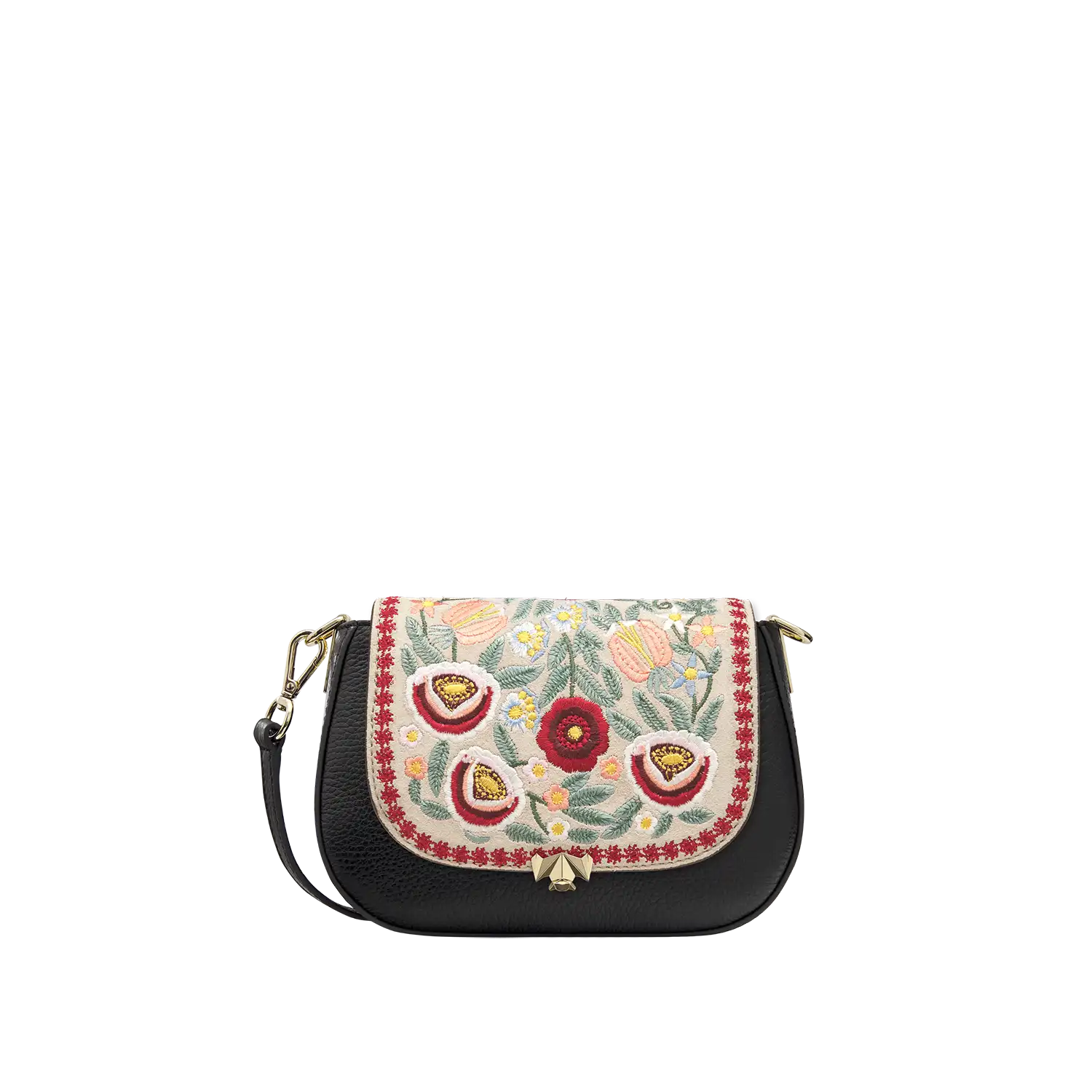 Wechselklappe - Mini Innocent Bloom - creme