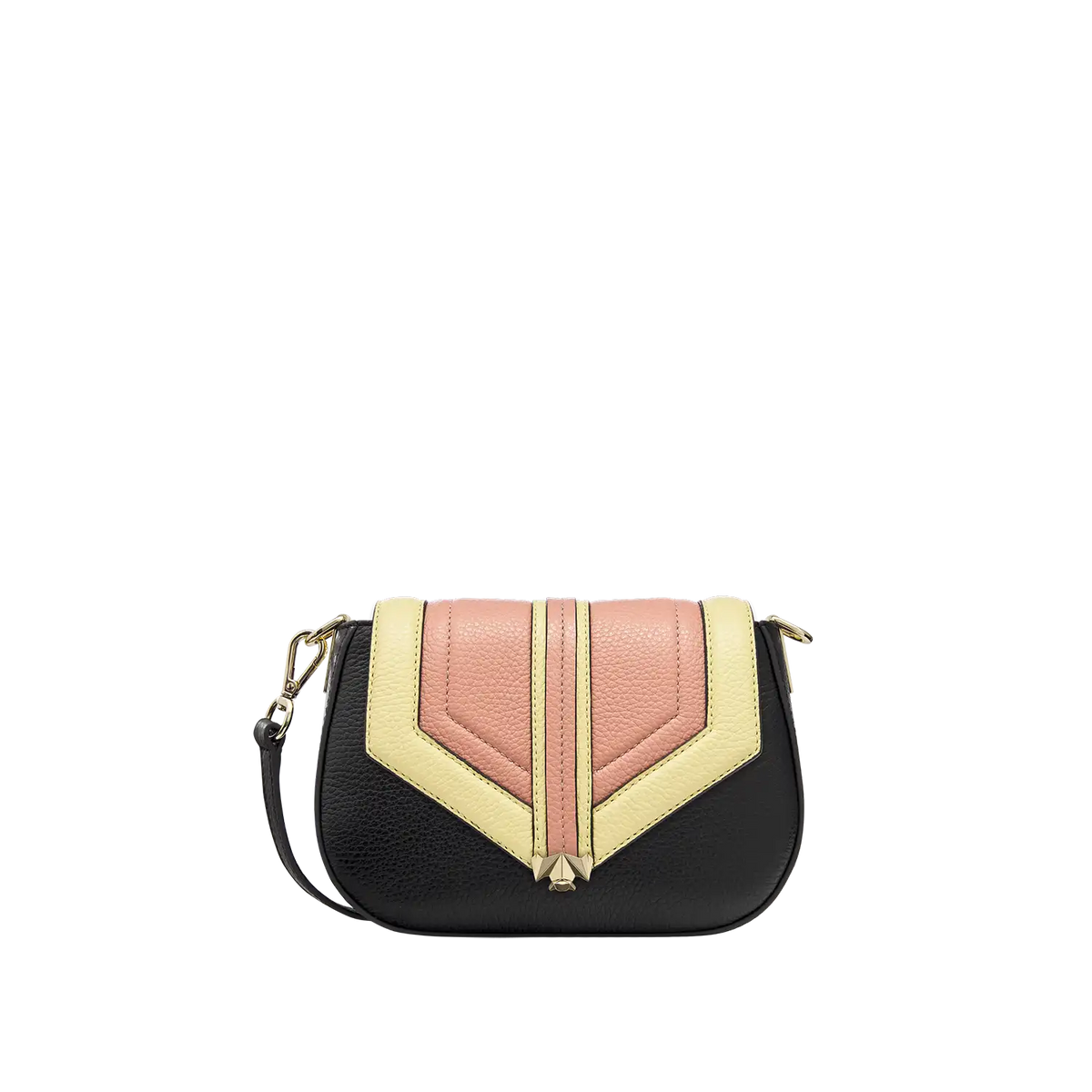 Wechselklappe - Mini Pastel Harmony - gelb-rosa