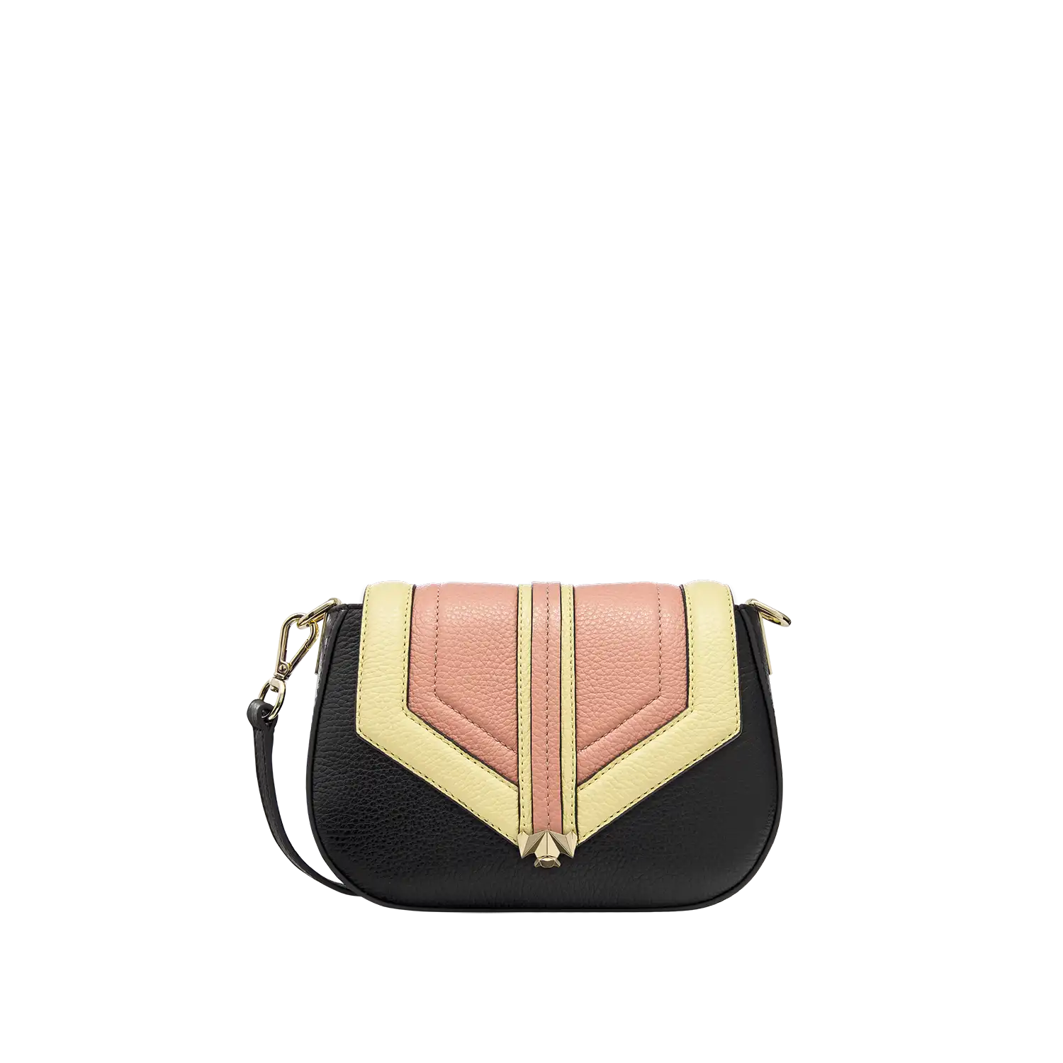 Wechselklappe - Mini Pastel Harmony - gelb-rosa