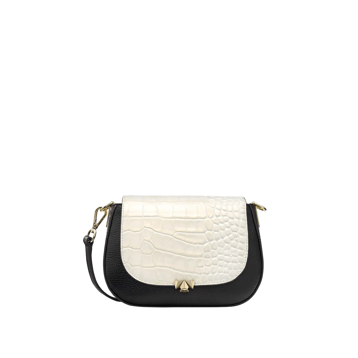 Wechselklappe - Mini Shy Princess - perlmutt-croco