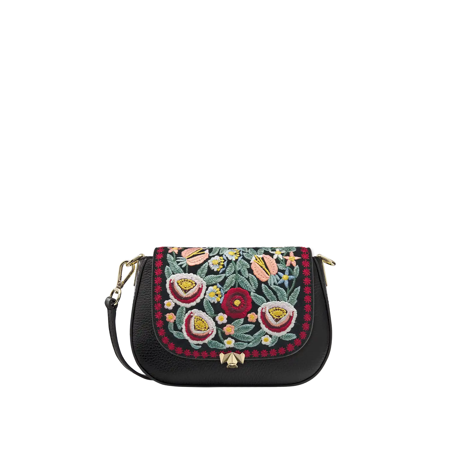 Wechselklappe - Mini So Romantic - schwarz-bunt