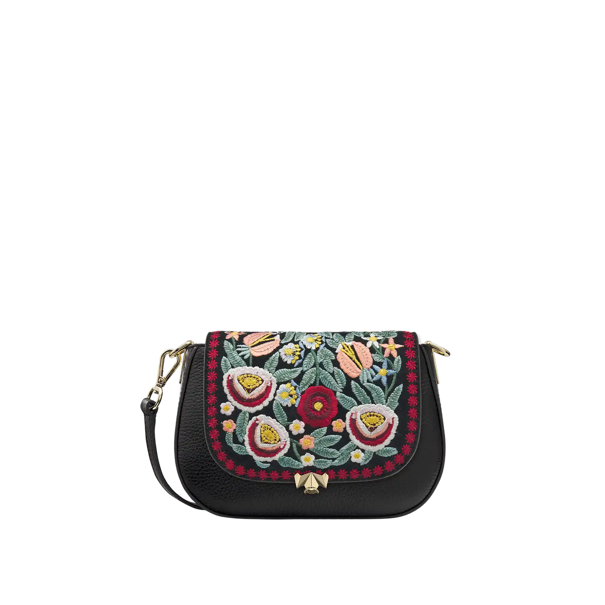 Wechselklappe - Mini So Romantic - schwarz-bunt