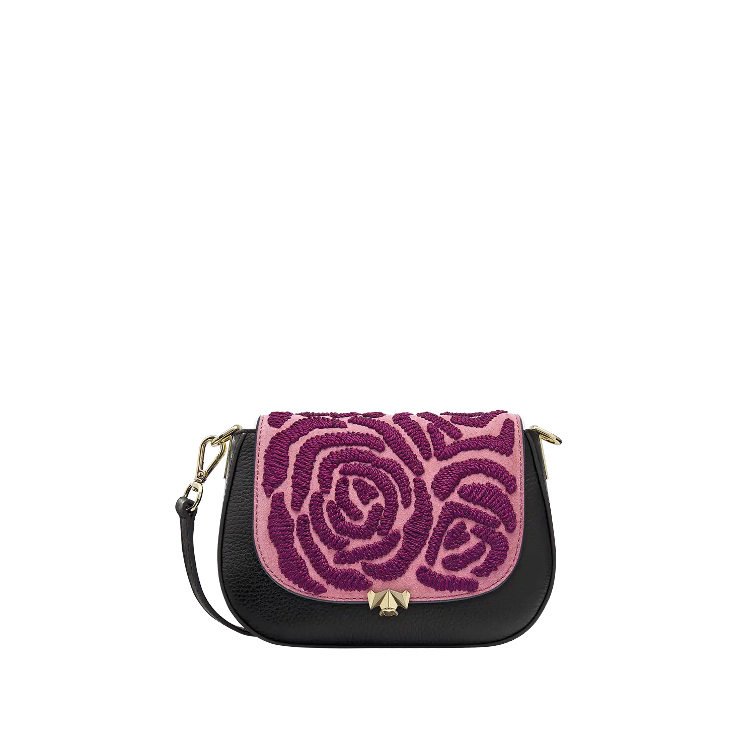 Wechselklappe - Mini The Heavy Rose - beere