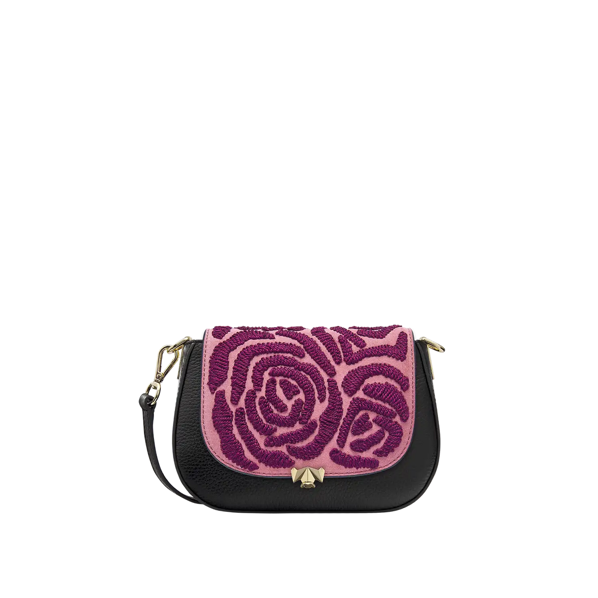 Wechselklappe - Mini The Heavy Rose - beere