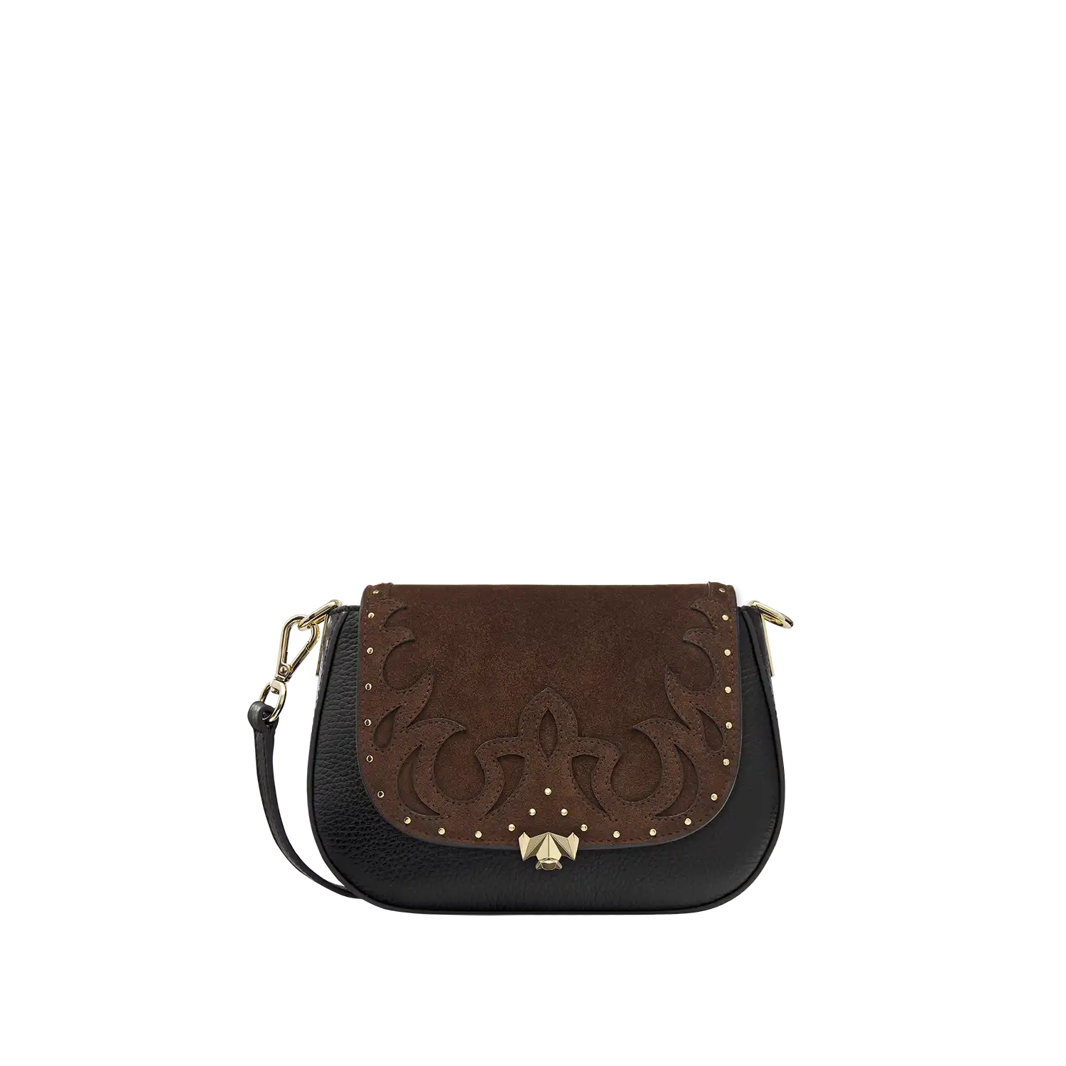 Wechselklappe - Mini Yee-Haw - braun