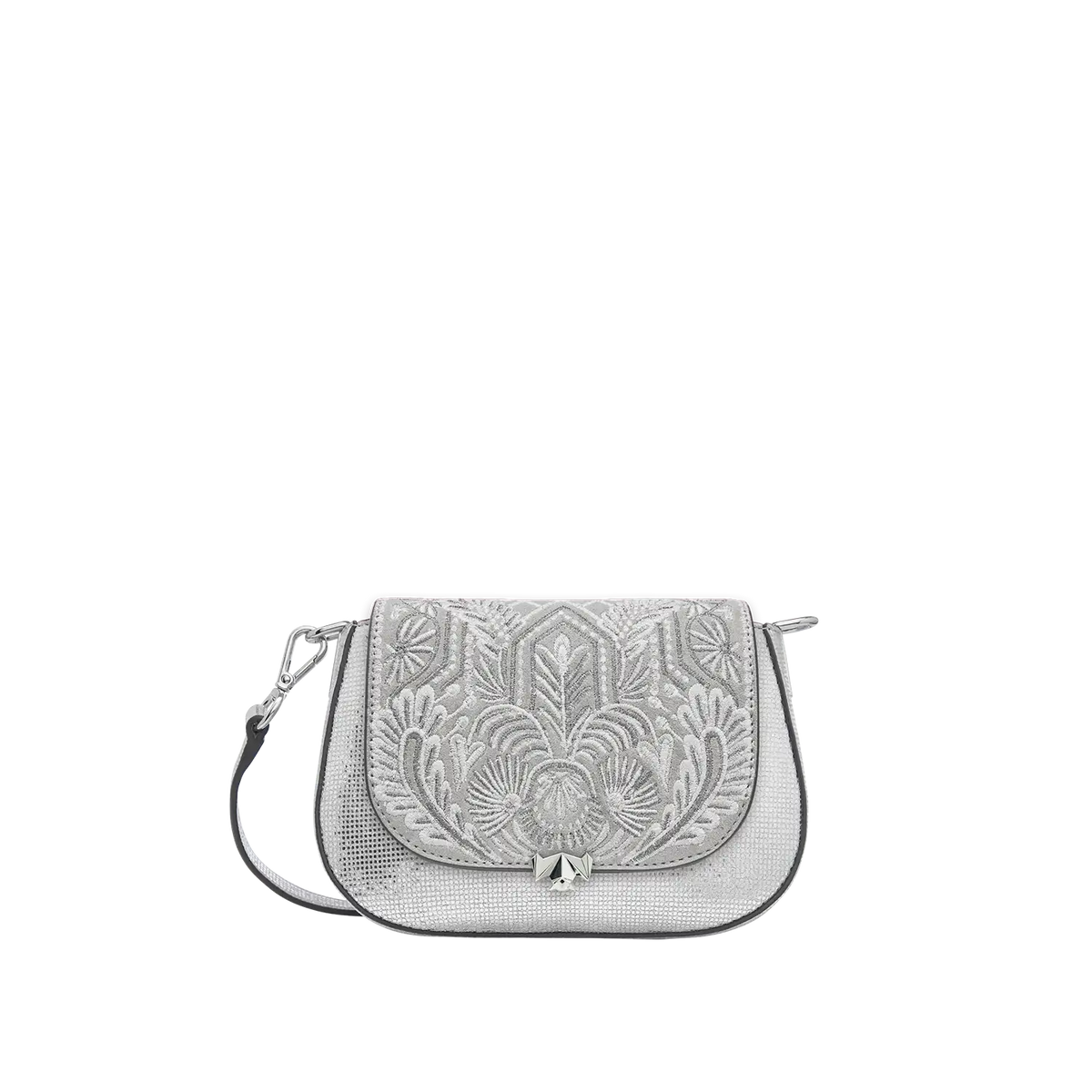 Taschenkoerper Mini Buddy - silber-glitzer