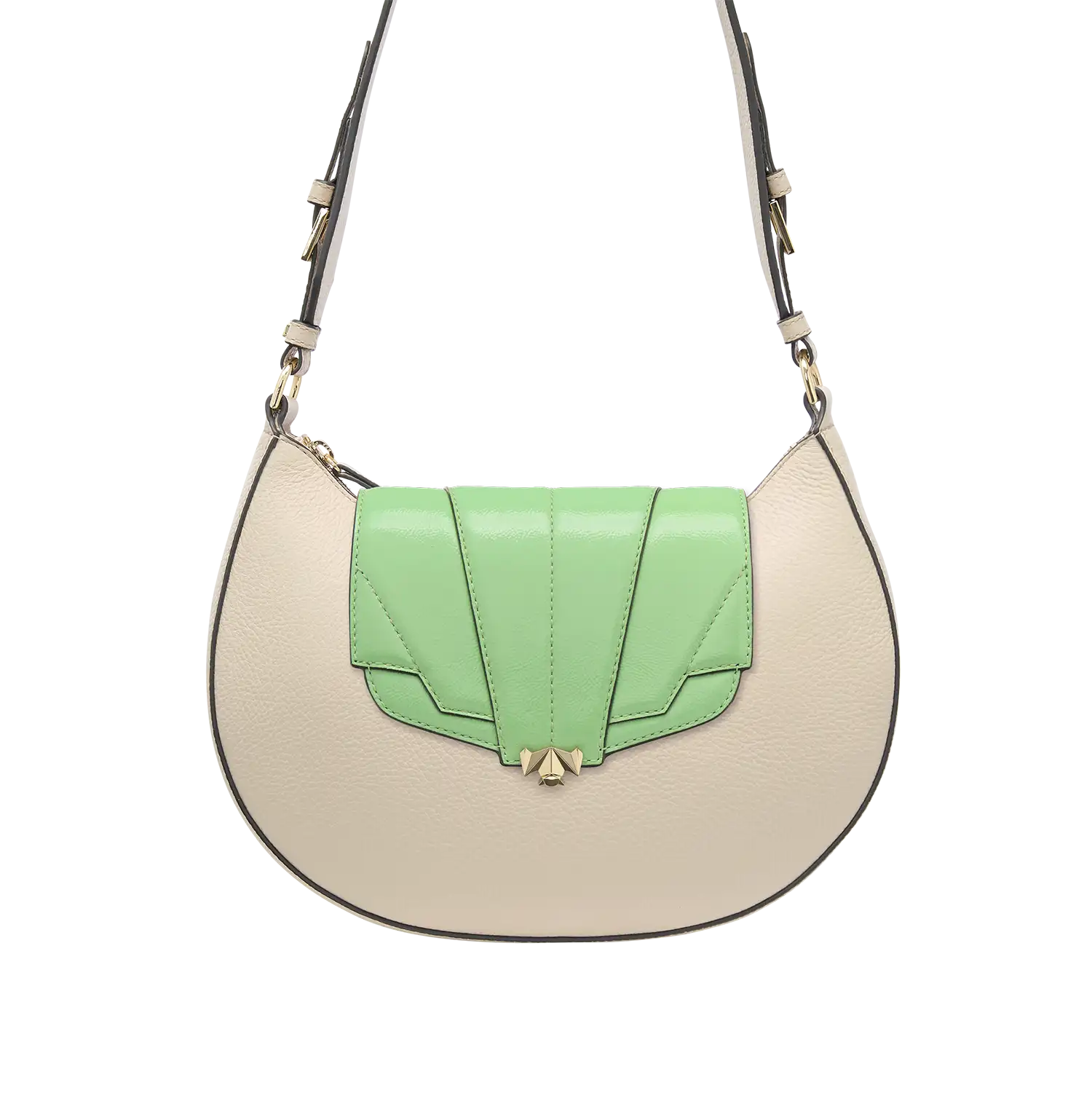 Wechselklappe - Mini Ivy Solitair - hellgrün