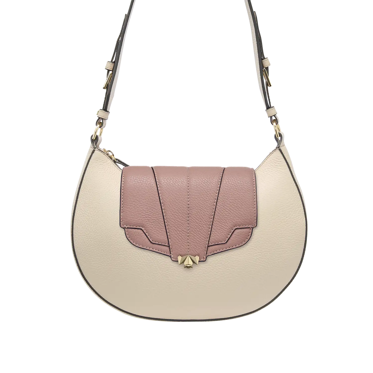 Wechselklappe - Mini Macaron Solitair - altrosa