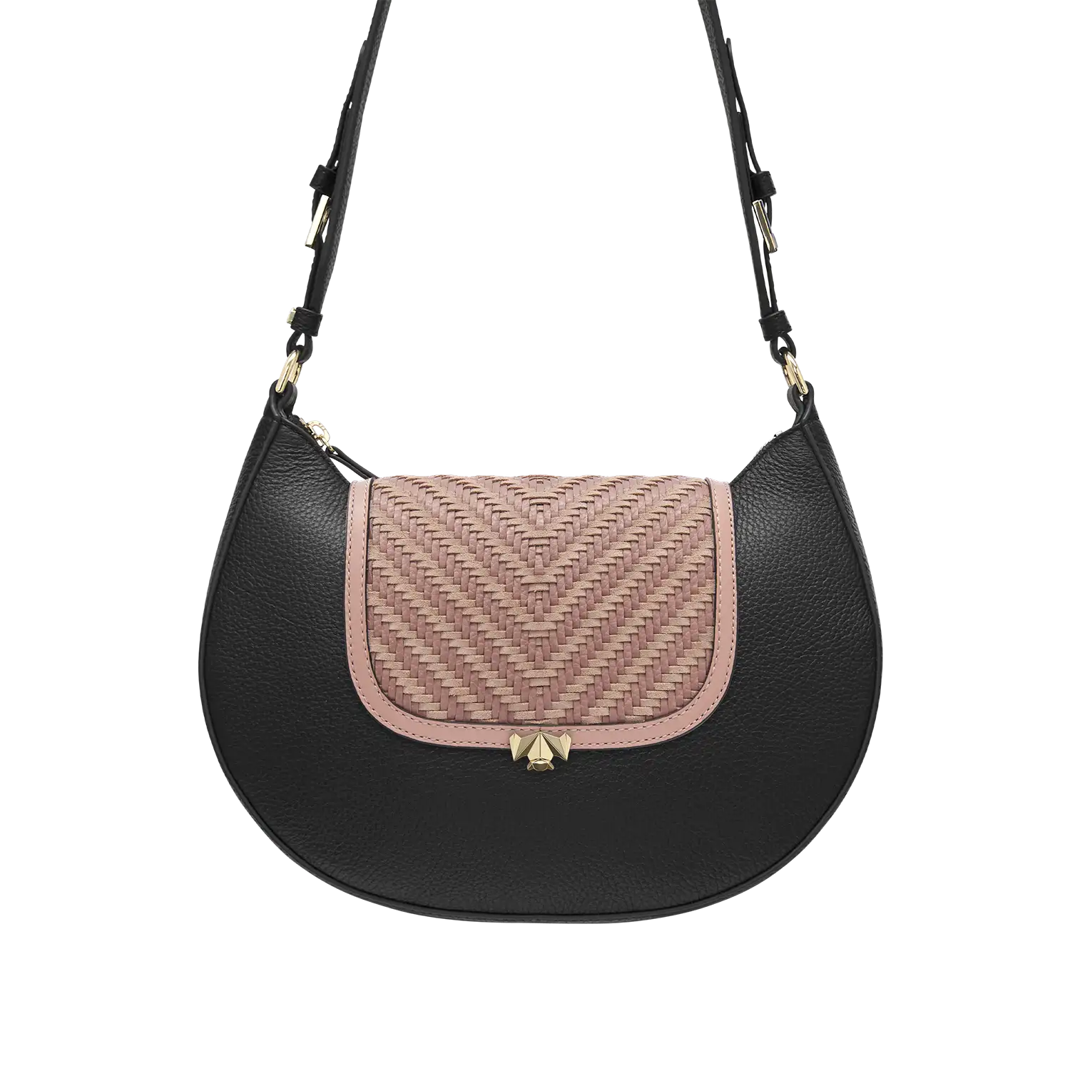 Wechselklappe - Mini Barely Blended - altrosa