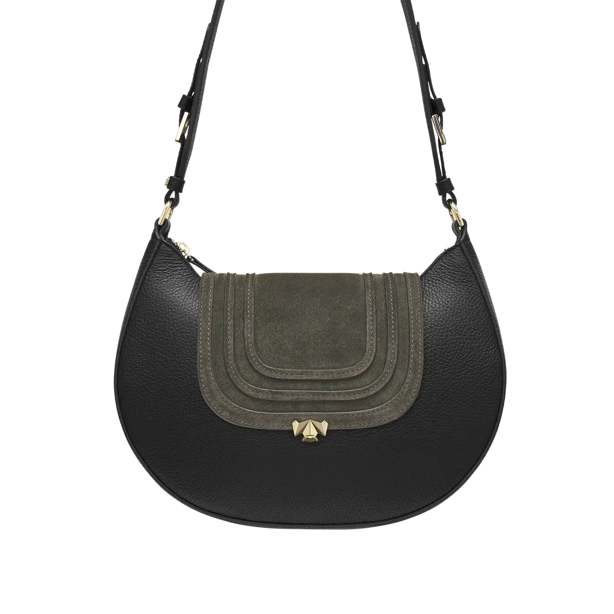 Wechselklappe - Mini Great Moss - grau-braun