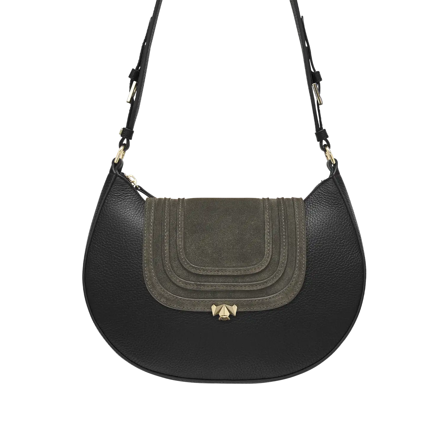 Wechselklappe - Mini Great Moss - grau-braun