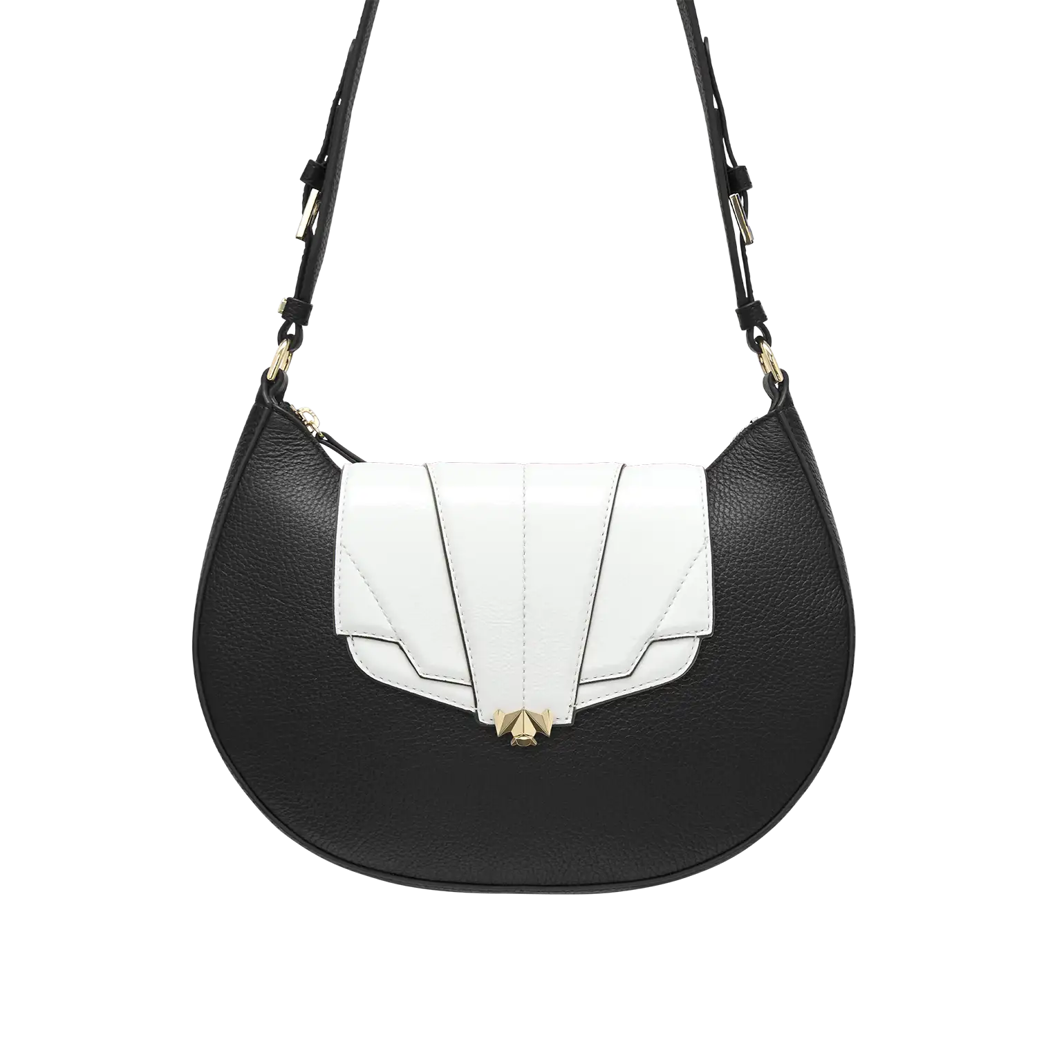 Wechselklappe - Mini Icy Solitair - weiß