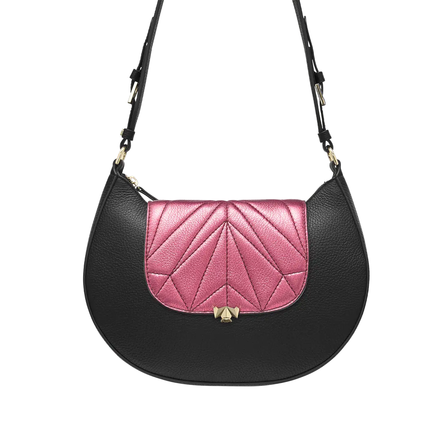 Wechselklappe - Mini Kinda Metallic Mulberry - pink-metallic