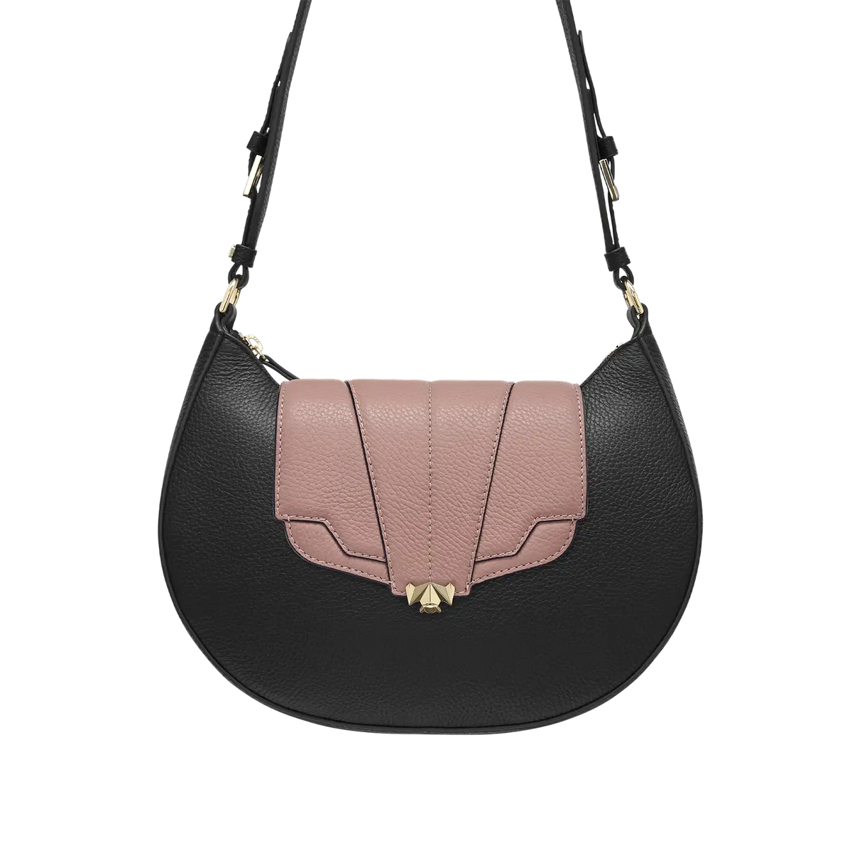 Wechselklappe - Mini Macaron Solitair - altrosa