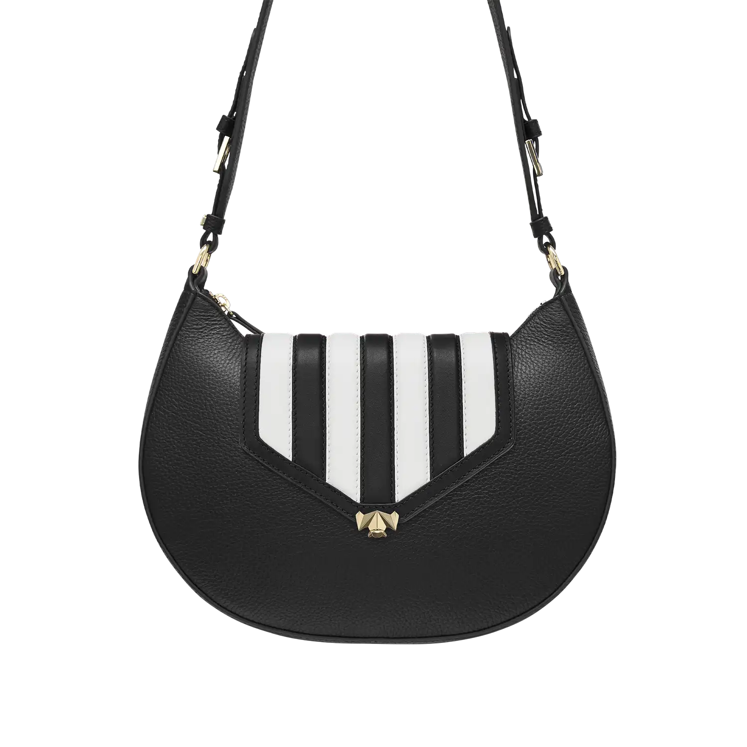 Wechselklappe - Mini Piano Pulse - schwarz-weiß