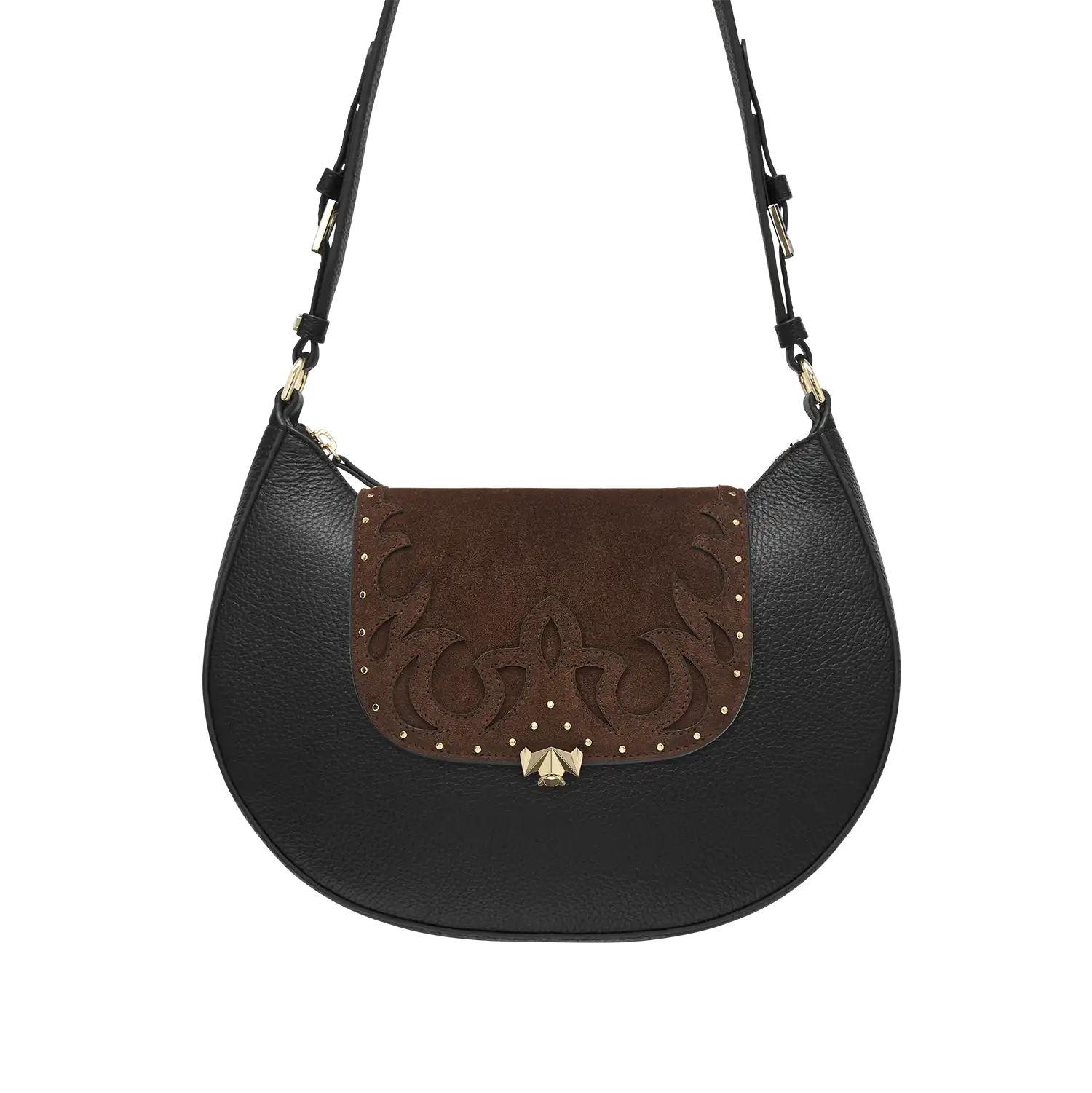 Wechselklappe - Mini Yee-Haw - braun