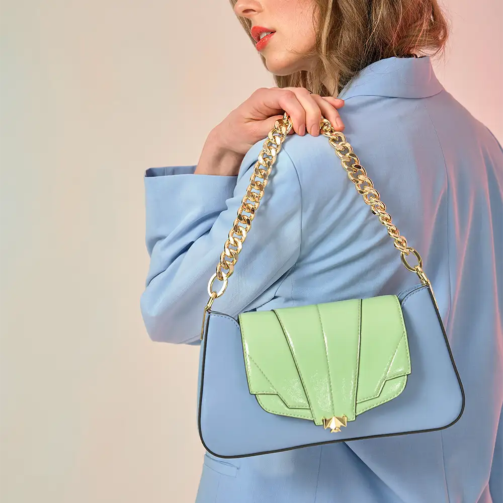 Wechselklappe - Mini Ivy Solitair - hellgrün