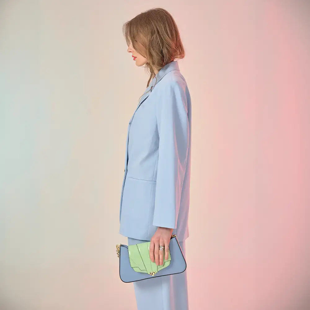 Wechselklappe - Mini Ivy Solitair - hellgrün