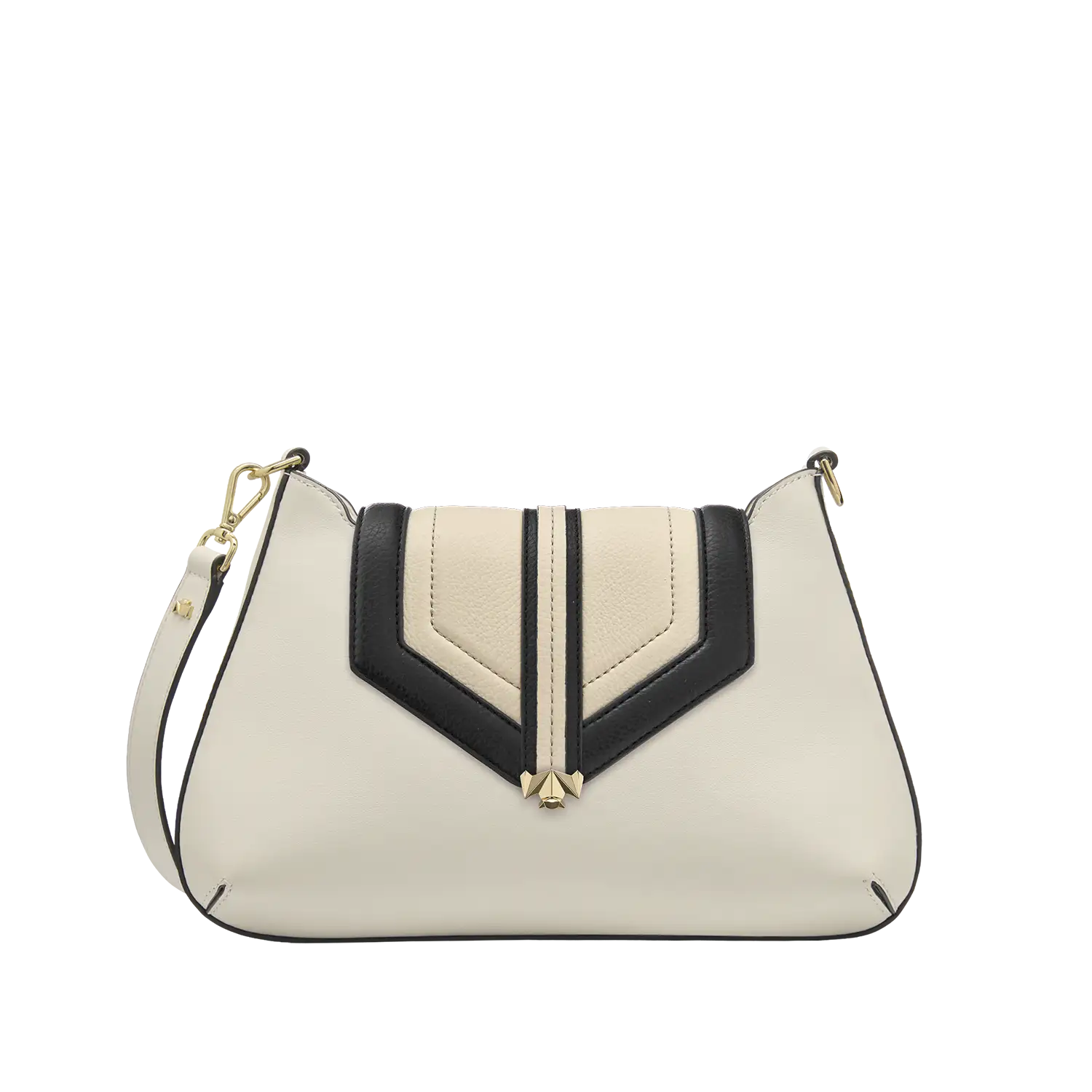 Wechselklappe - Mini Contrast Couture - schwarz-weiß