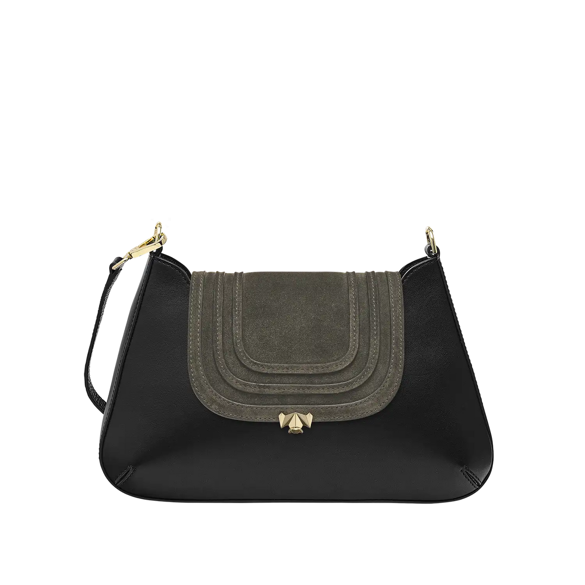 Wechselklappe - Mini Great Moss - grau-braun